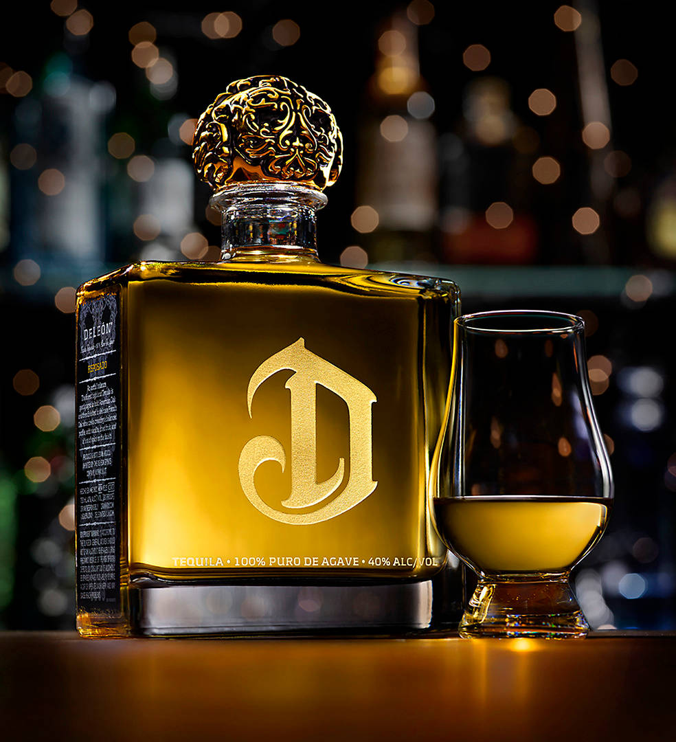 Deleon Gold Tequila Bora - Kinywaji cha Kikwete cha Kikwete Picha ya Ukuta