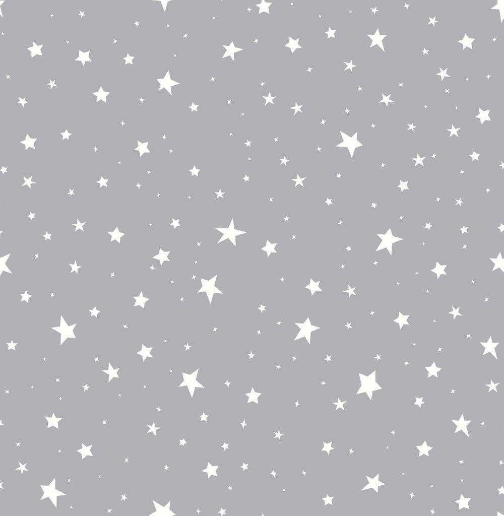 Delicately Placed Stars Shine in the Night Sky Picha ya Ukuta