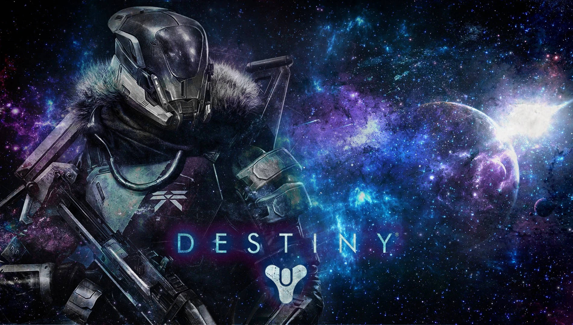 Destiny 8K ya Michezo ya Kubahatisha Picha ya Ukuta