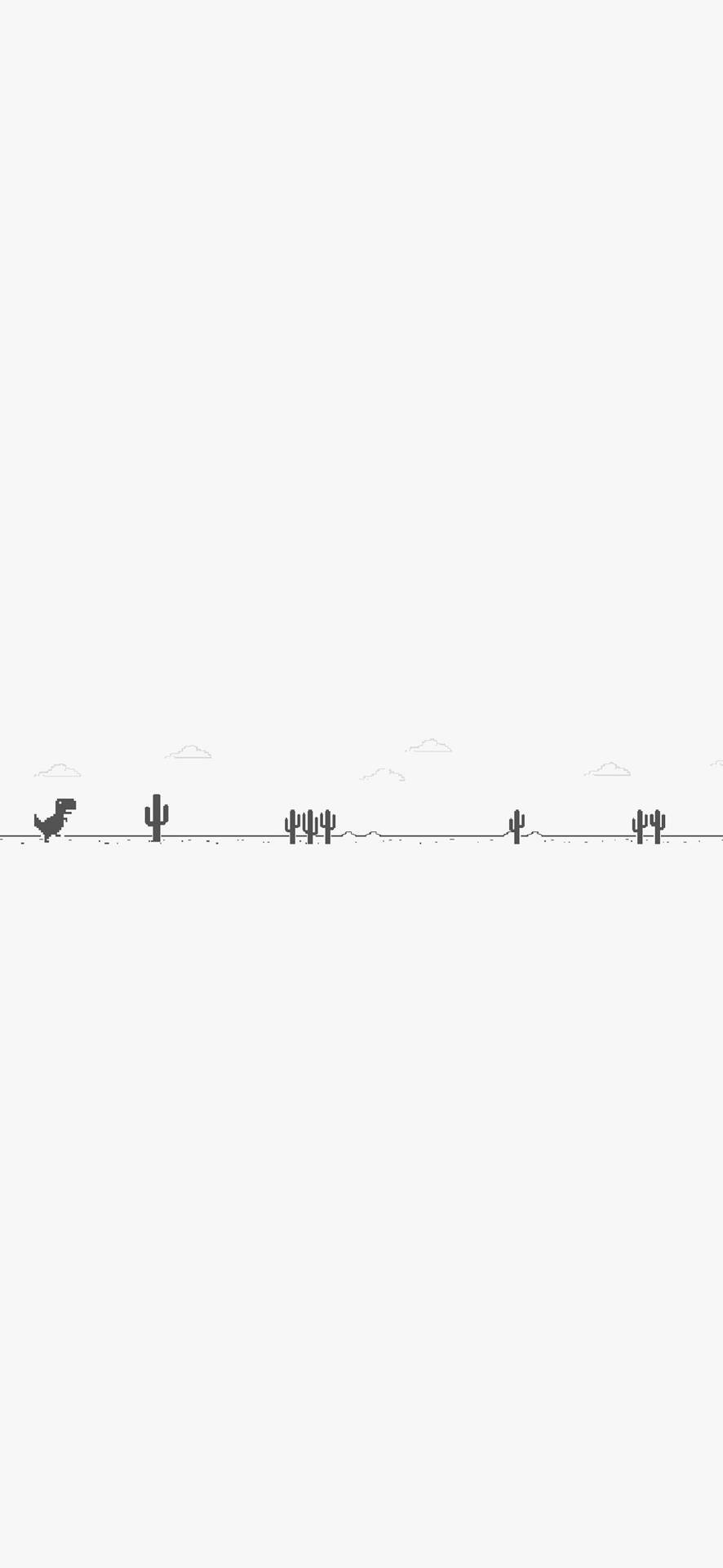 Dinosaur iPhone Nyeupe Bila Internet Picha ya Ukuta