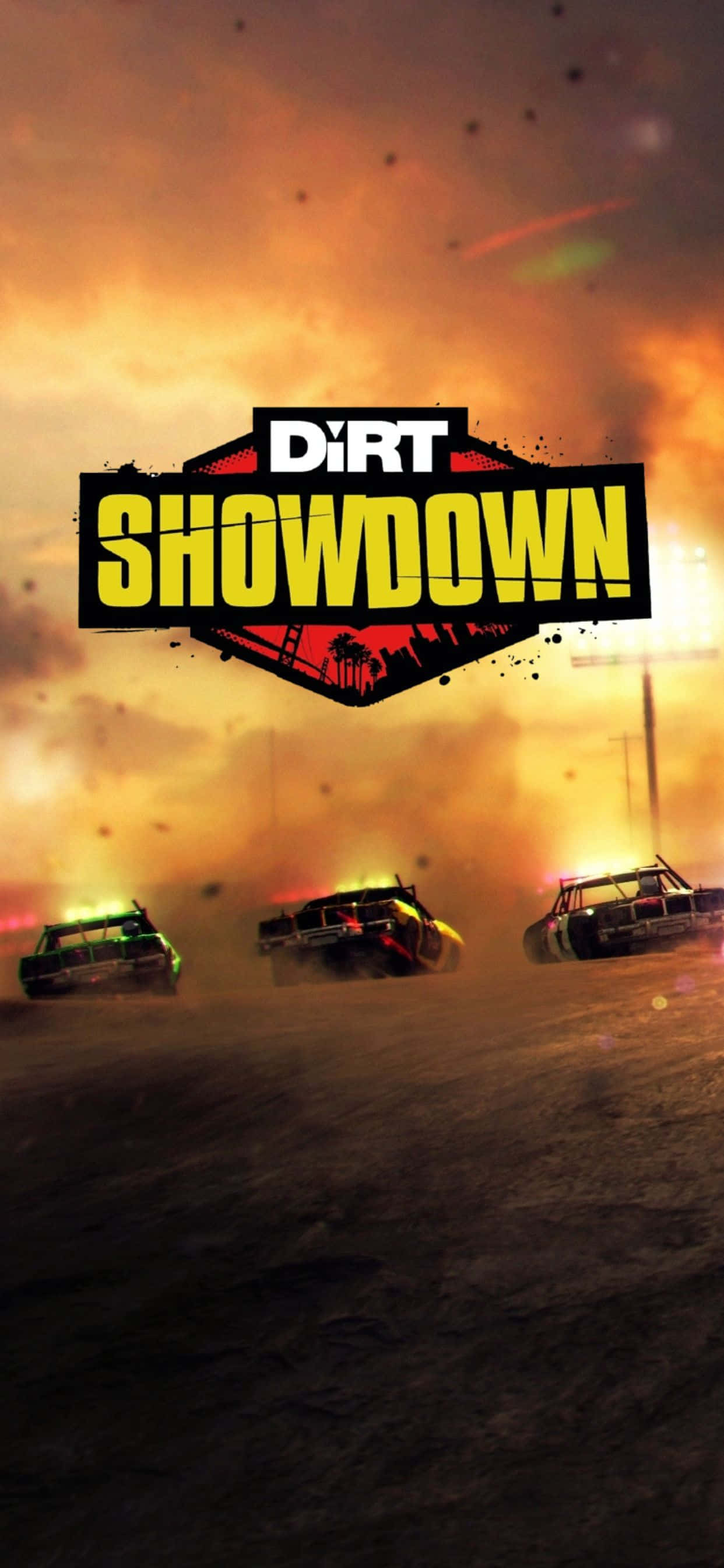 dirt showdown - skrini shot Picha ya Ukuta