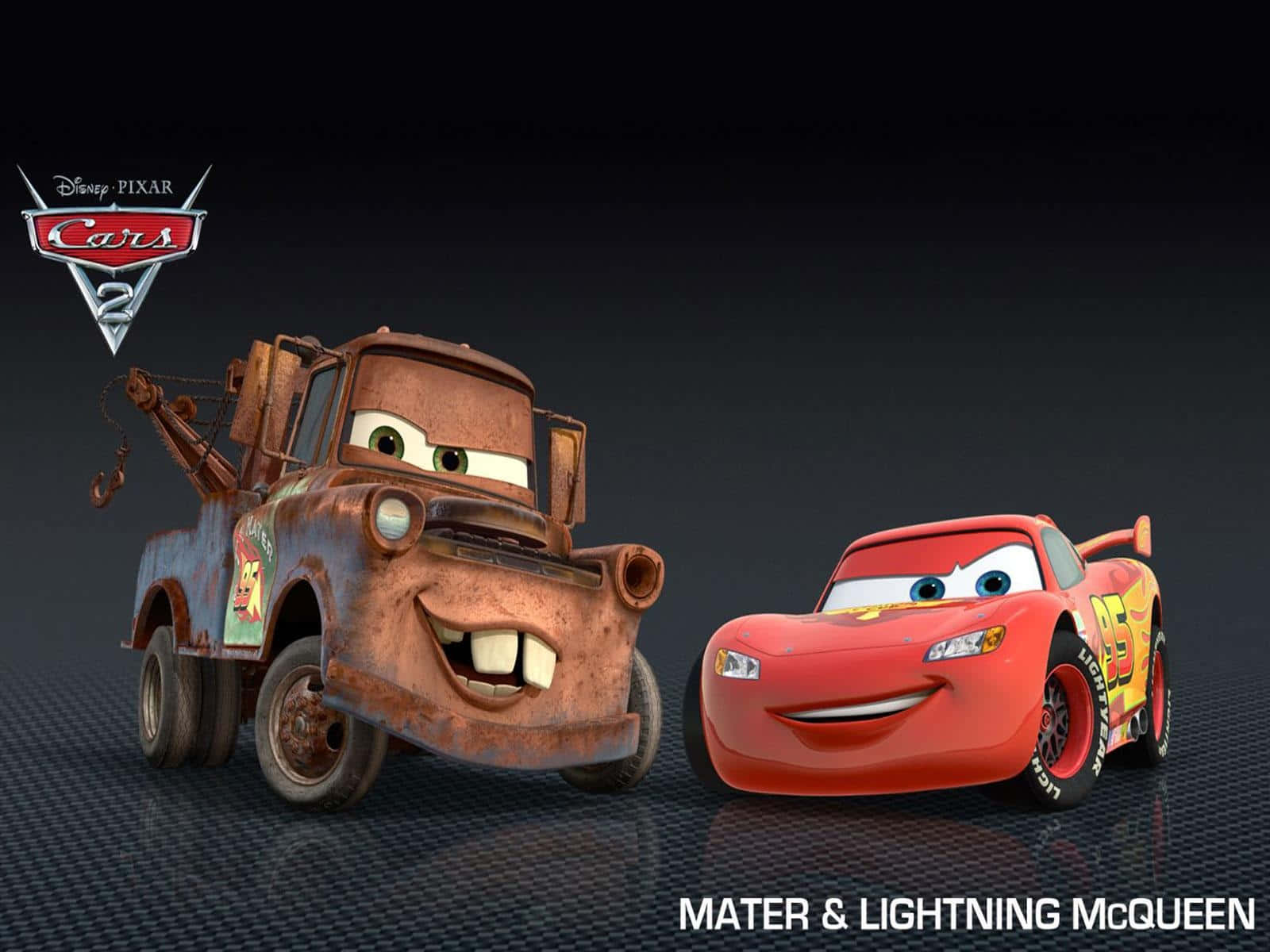 disney cars lightning mcqueen na matt mcqueen Picha ya Ukuta