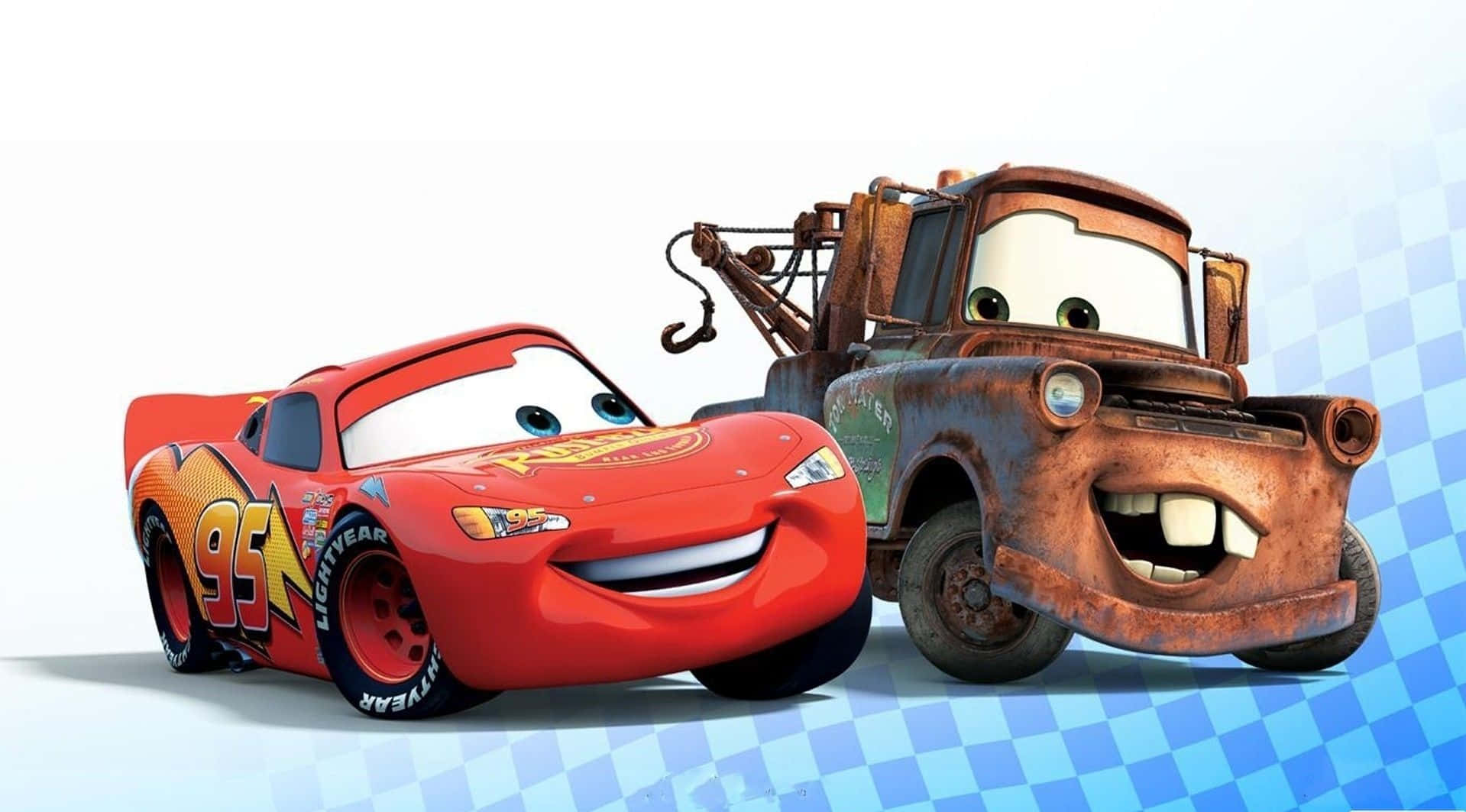 disney cars - lightning mcqueen na mcqueen Picha ya Ukuta