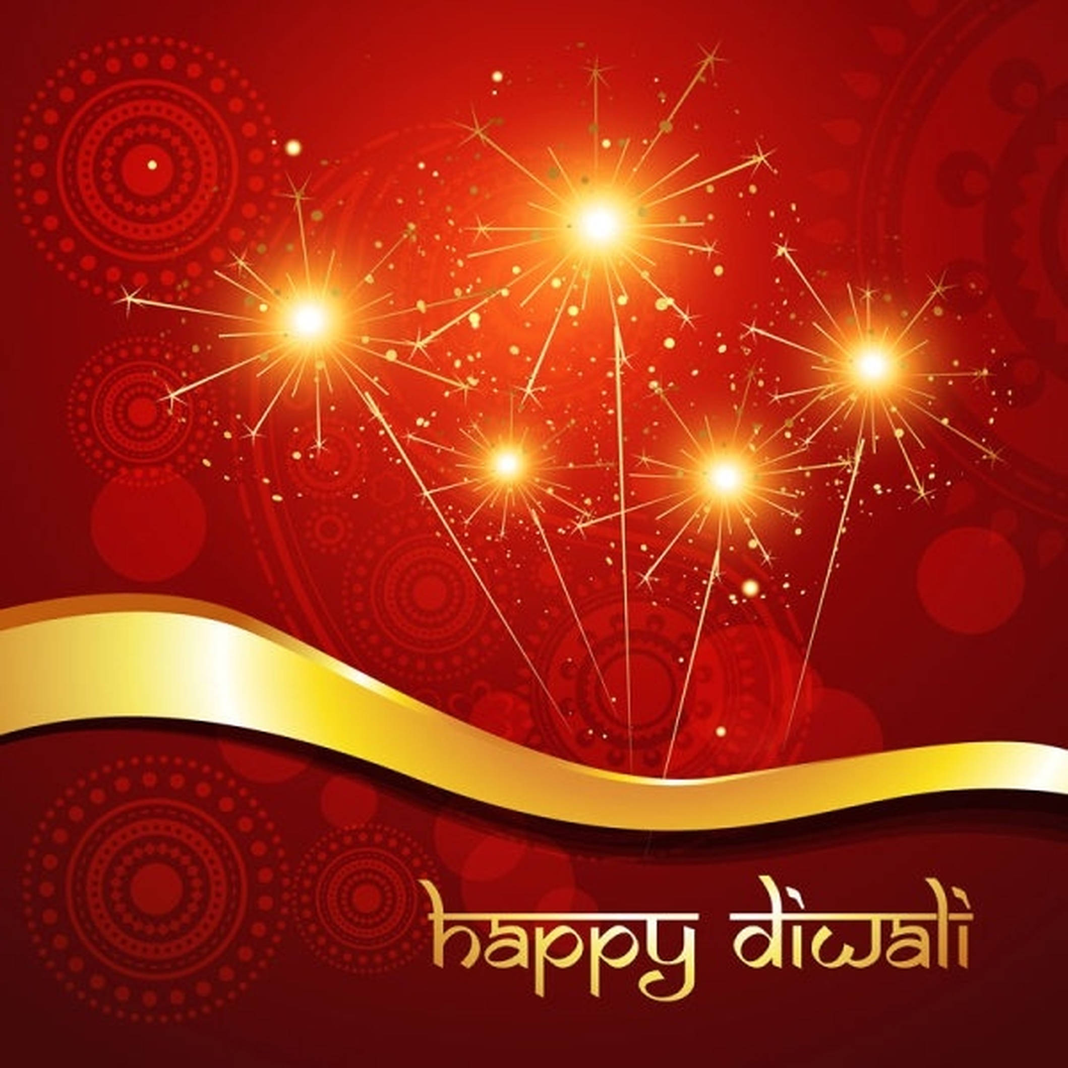 Diwali ya Mwanga - Festival ya Mwanga Mbalimbali Picha ya Ukuta