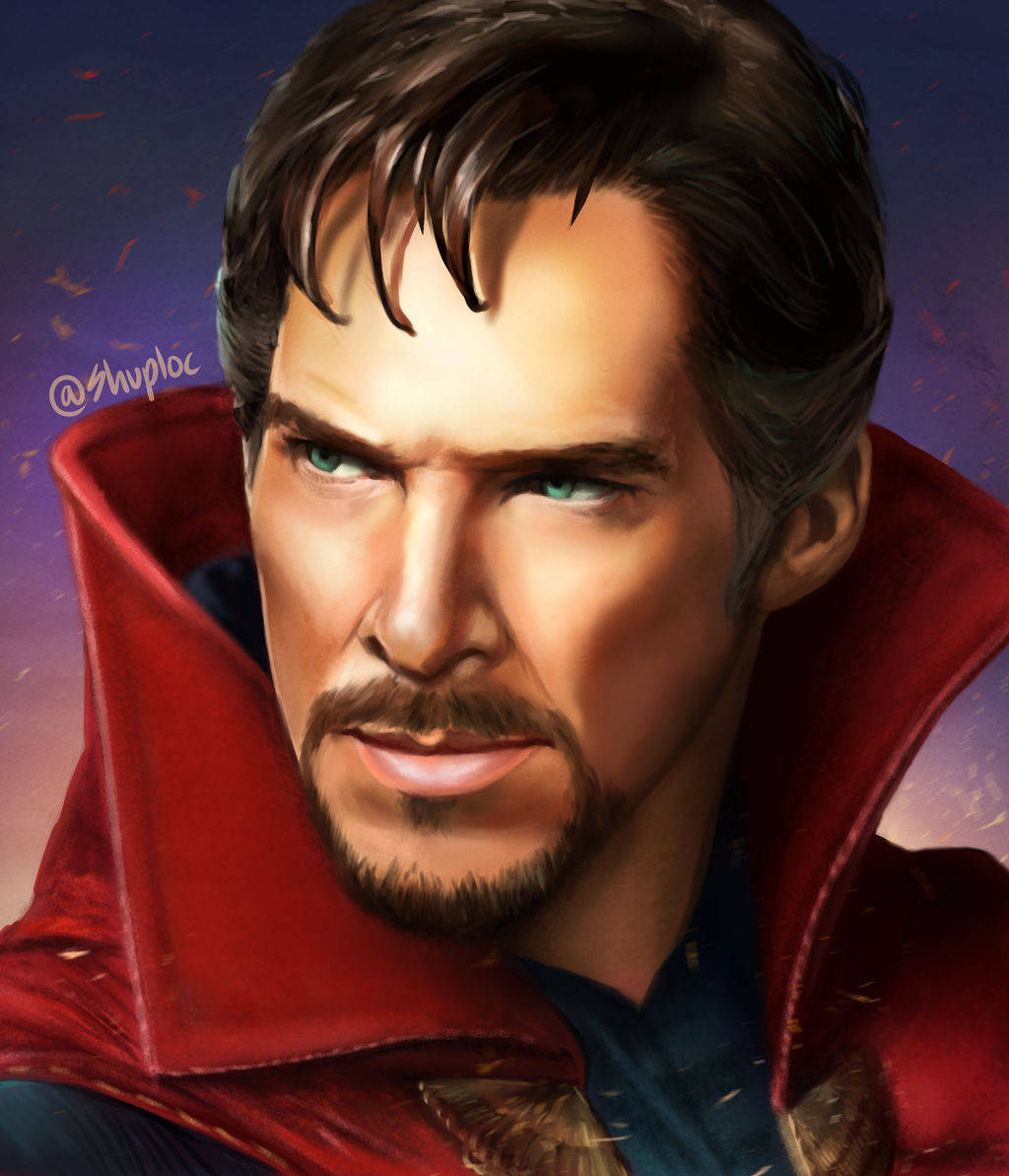 Doctor Strange Close Up Picha ya Ukuta