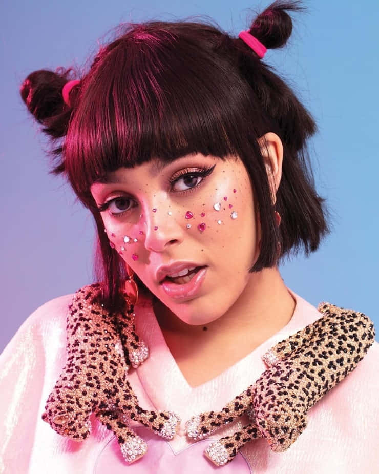 Doja Cat anaonesha mtindo wake wa kipekee Picha ya Ukuta