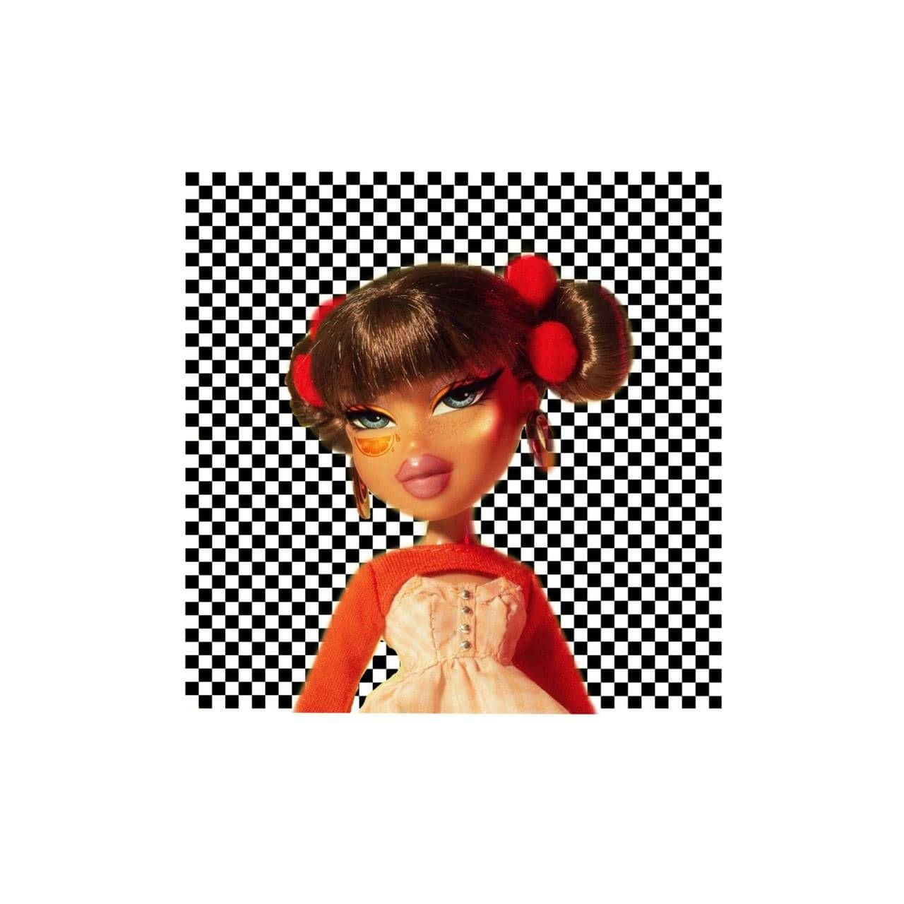 Doli la Aesthetic Bratz Yasmin Picha ya Ukuta