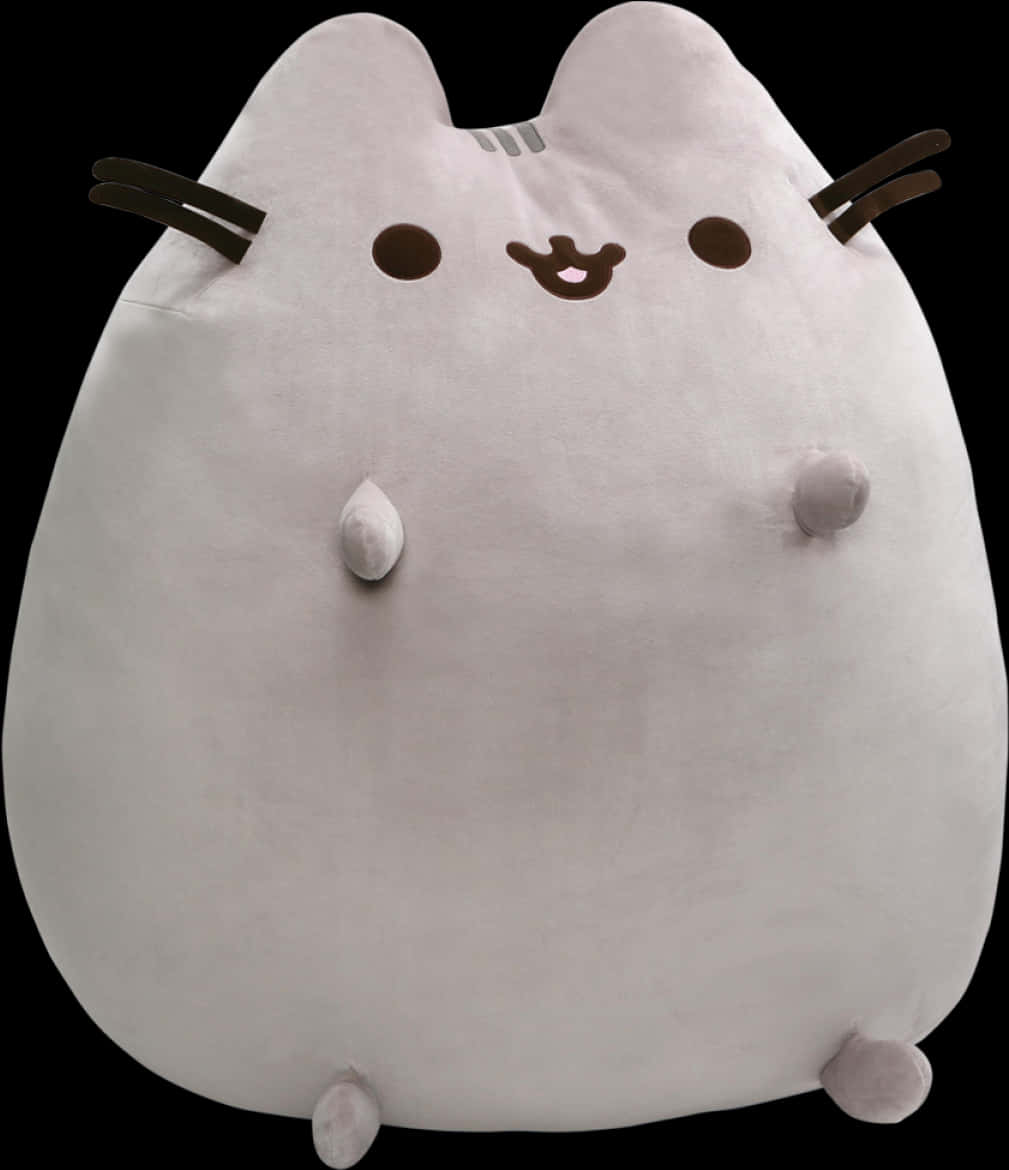 Doli la Plush la Pusheen Picha ya Ukuta