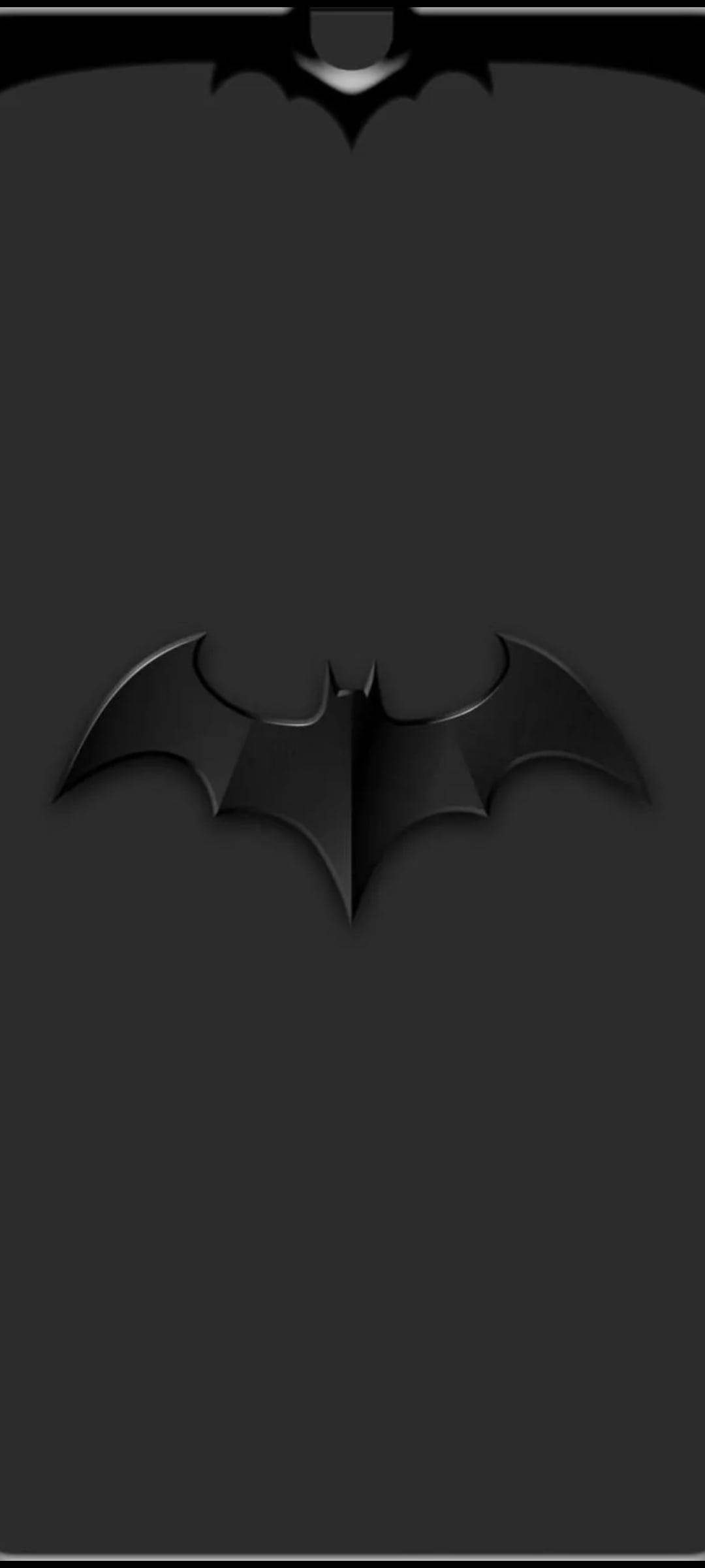 Dot Notch Alama ya Bat ya Batman Picha ya Ukuta