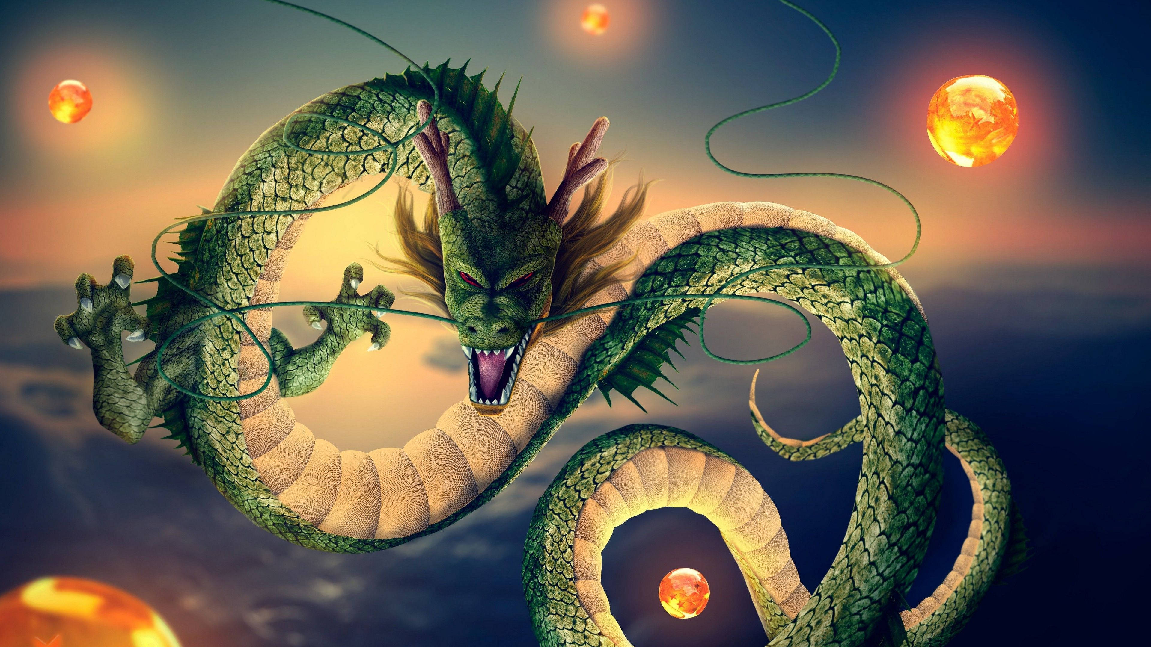 Dragon Ball Z Shenron Picha ya Ukuta