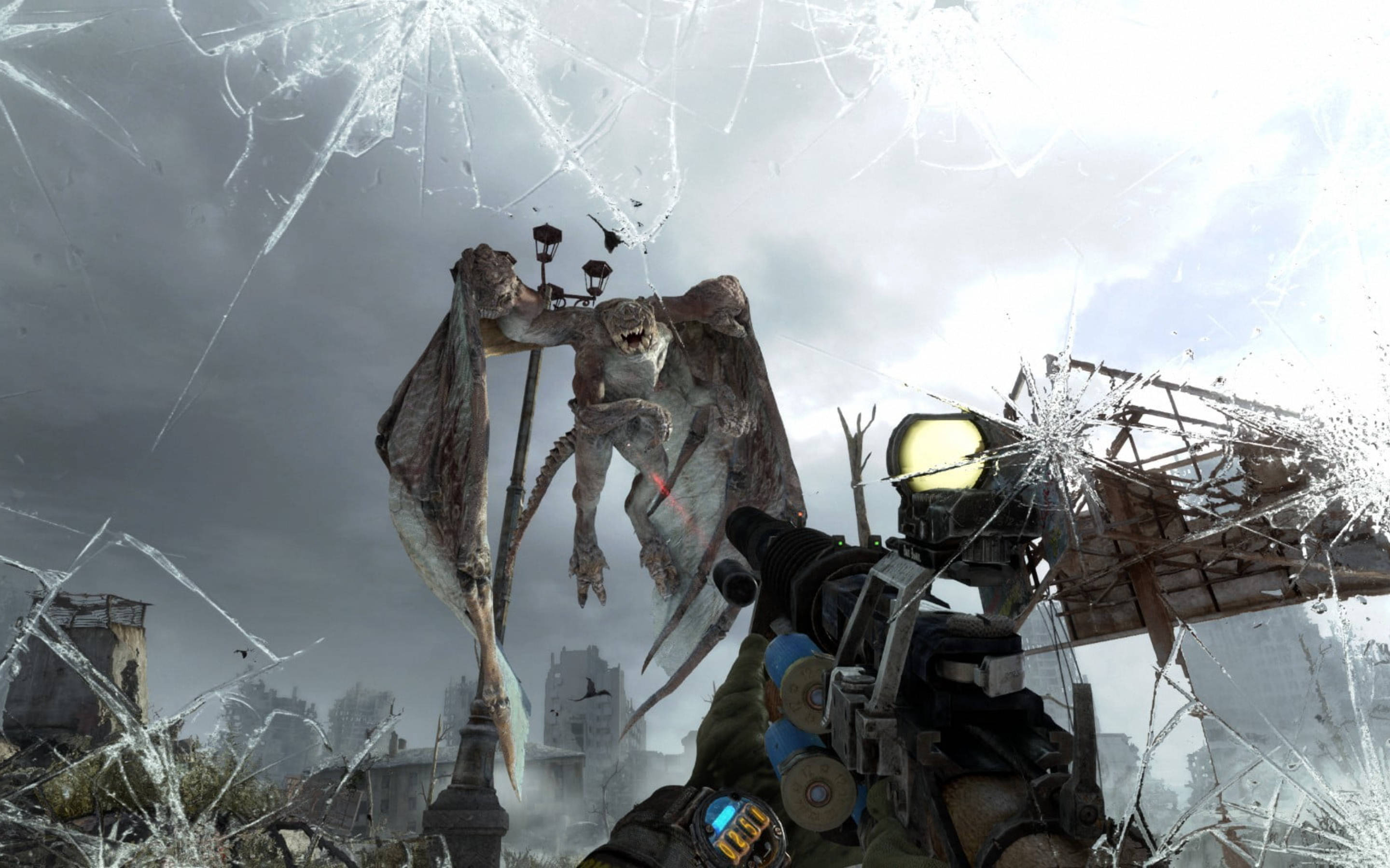 Dragon Katika Metro Redux Picha ya Ukuta