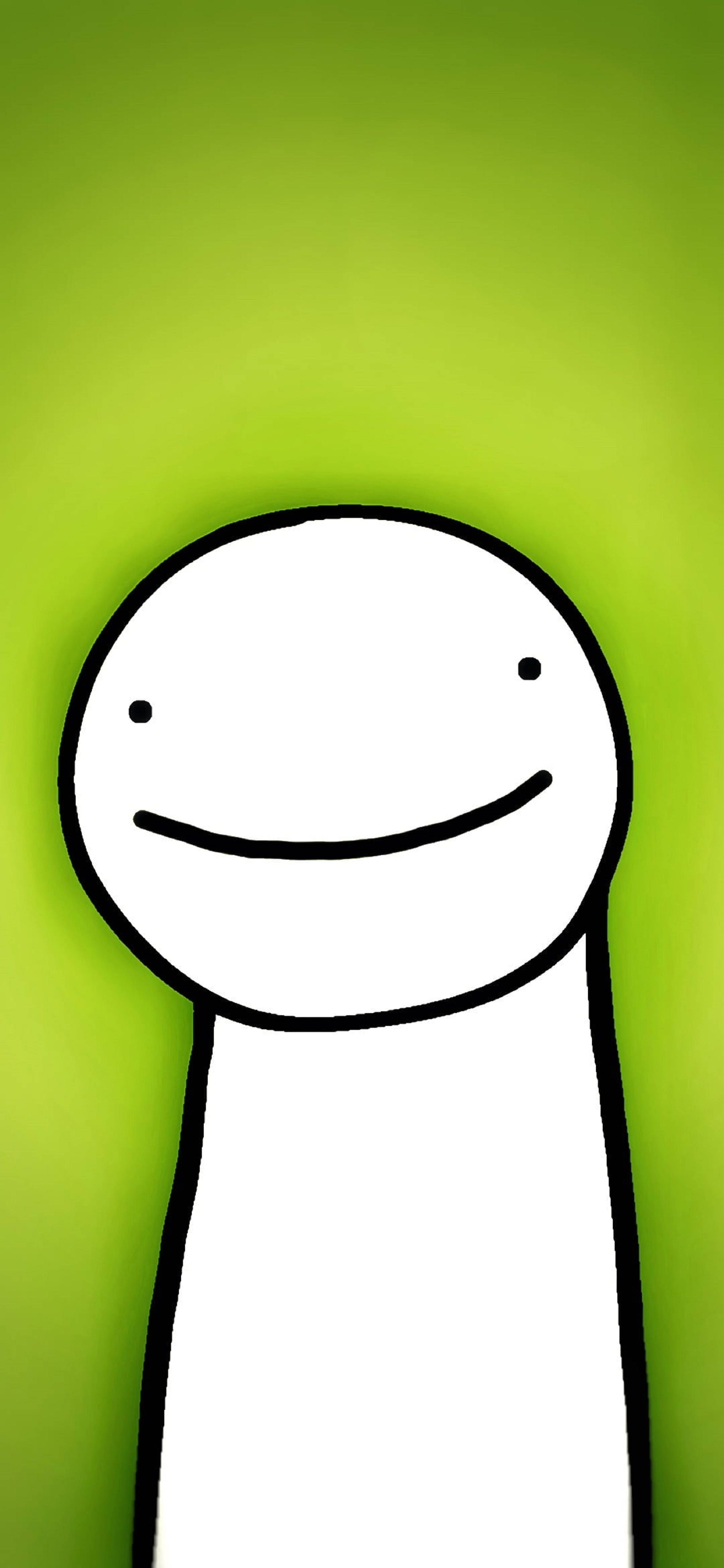 Dream SMP DreamWasTaken Face Avatar Picha ya Ukuta