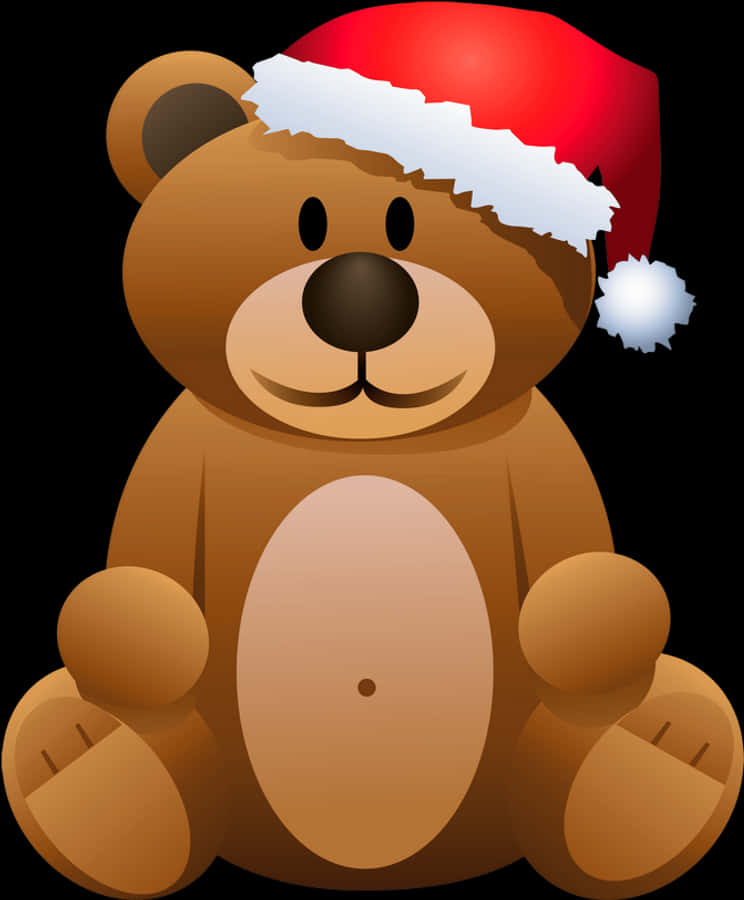 Dubbi wa Krismasi wa Teddy Bear Picha ya Ukuta