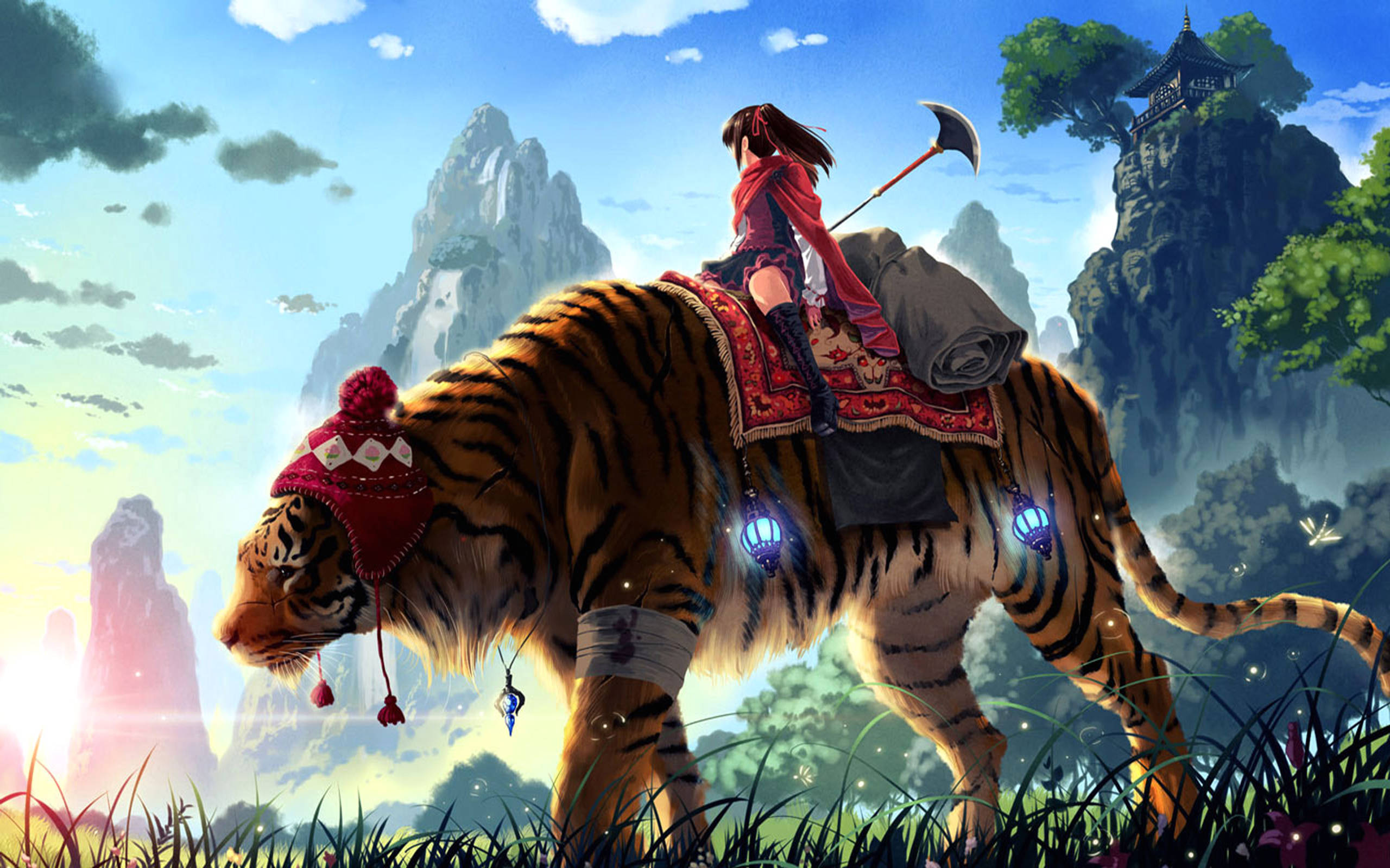 Eastern Fantasy Art 2560x1600 Picha ya Ukuta