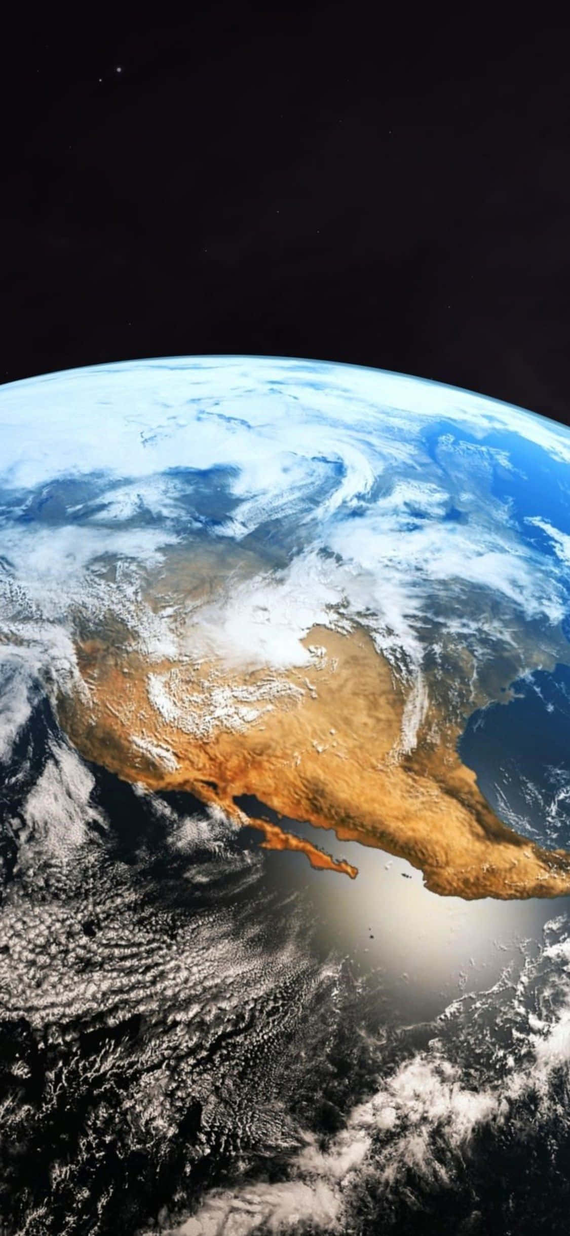 Embrace the beauty of our planet from the palm of your hand. Picha ya Ukuta