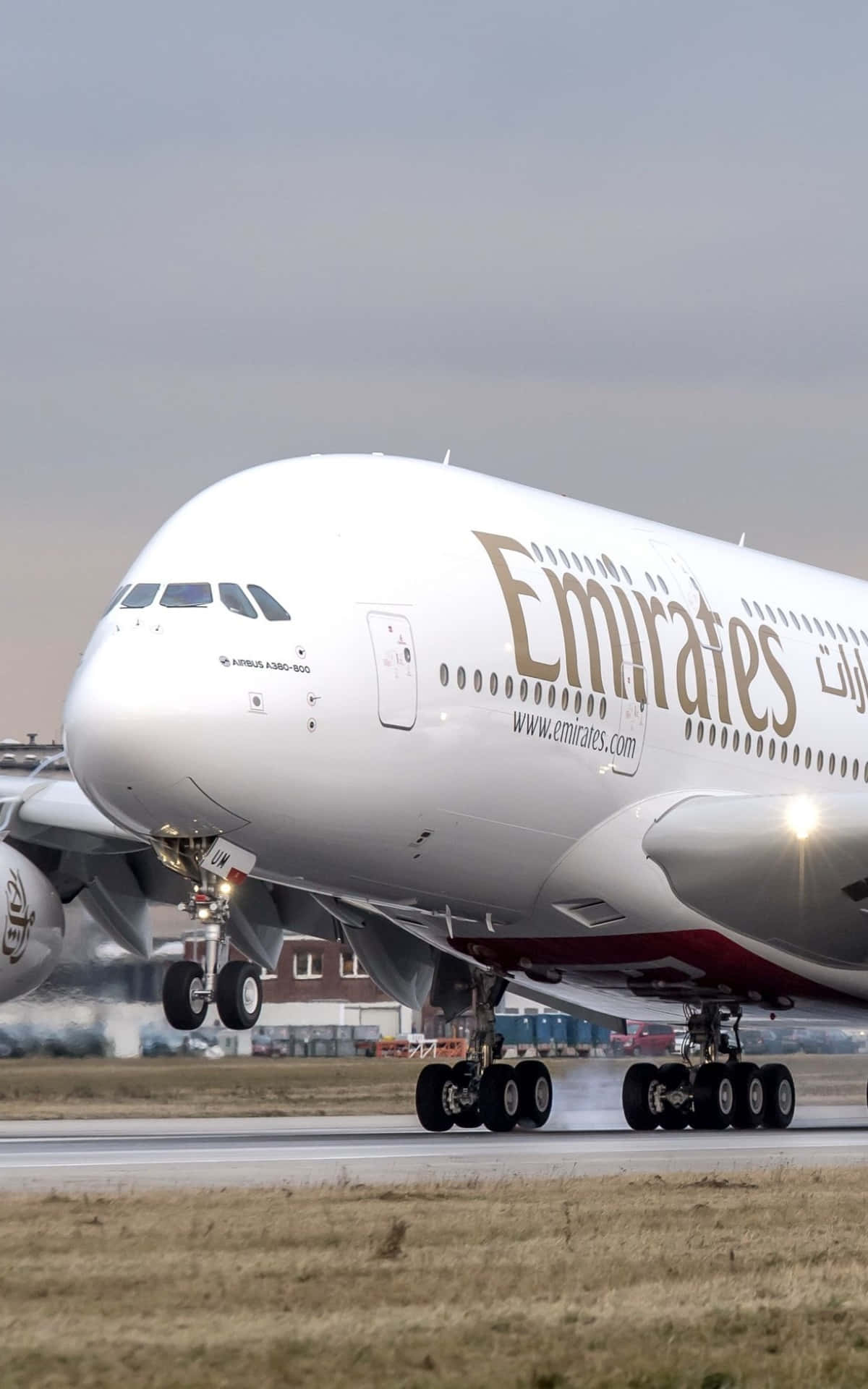 emirates a380 - london - london - london - london Picha ya Ukuta