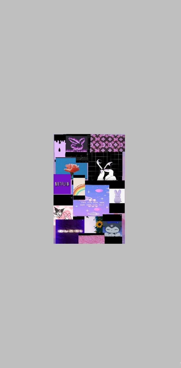 Emo Aesthetic Katika Kijivu Picha ya Ukuta