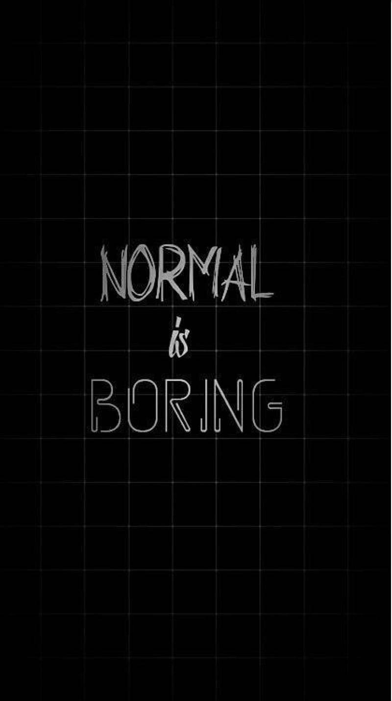 Emo Aesthetic Kawaida Ni Ya Kuchosha Picha ya Ukuta