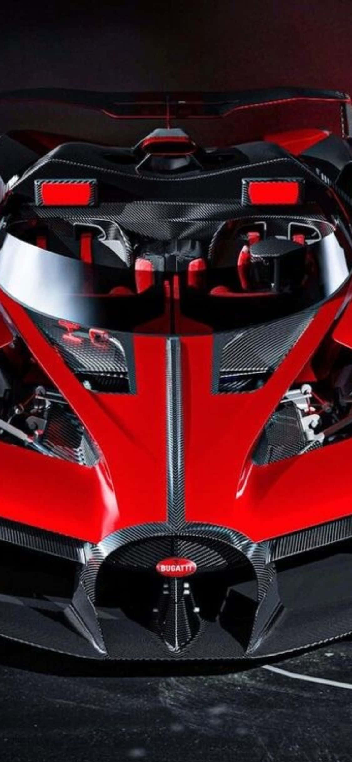 Enjoy the Luxury of the Bugatti-branded iPhone Xs Picha ya Ukuta