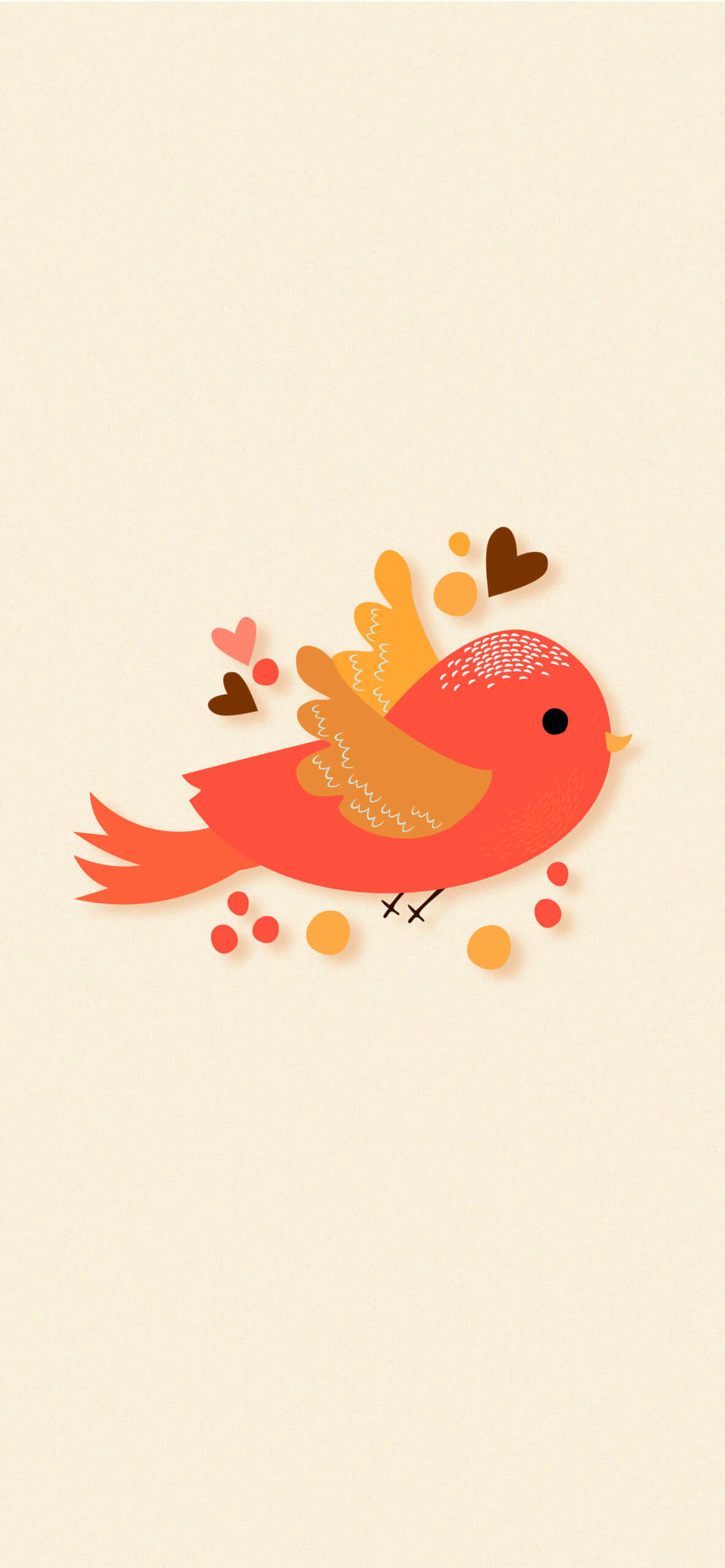 Enjoying the Fall Landscape Picha ya Ukuta