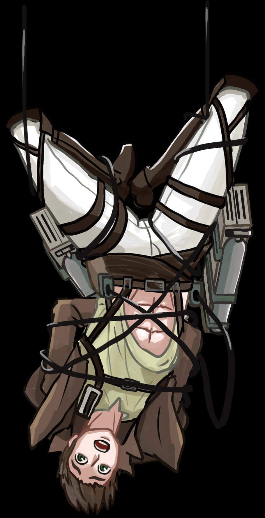 Eren Yeager Amegeuzwa Chini Picha ya Ukuta