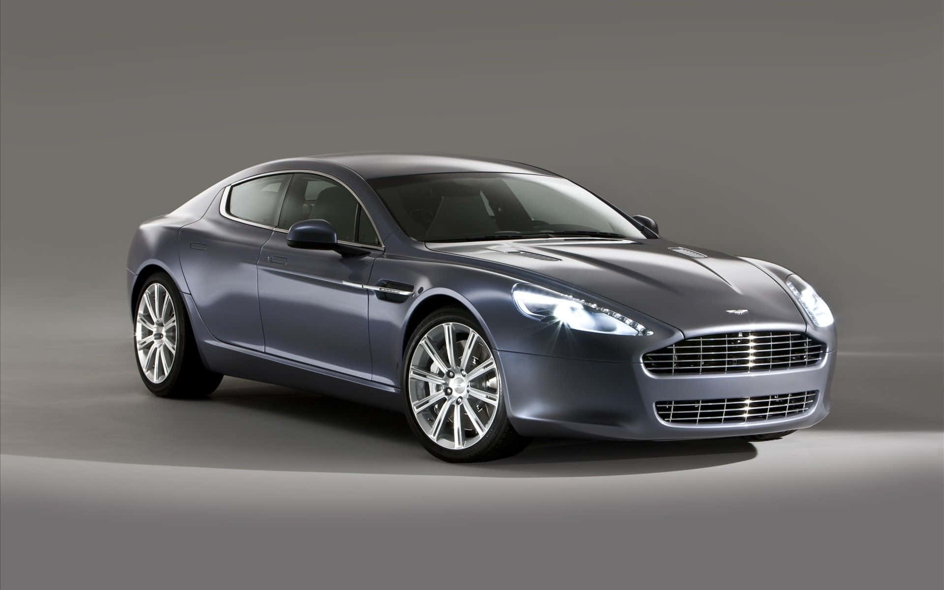 Exquisite Aston Martin Rapide S in motion Picha ya Ukuta