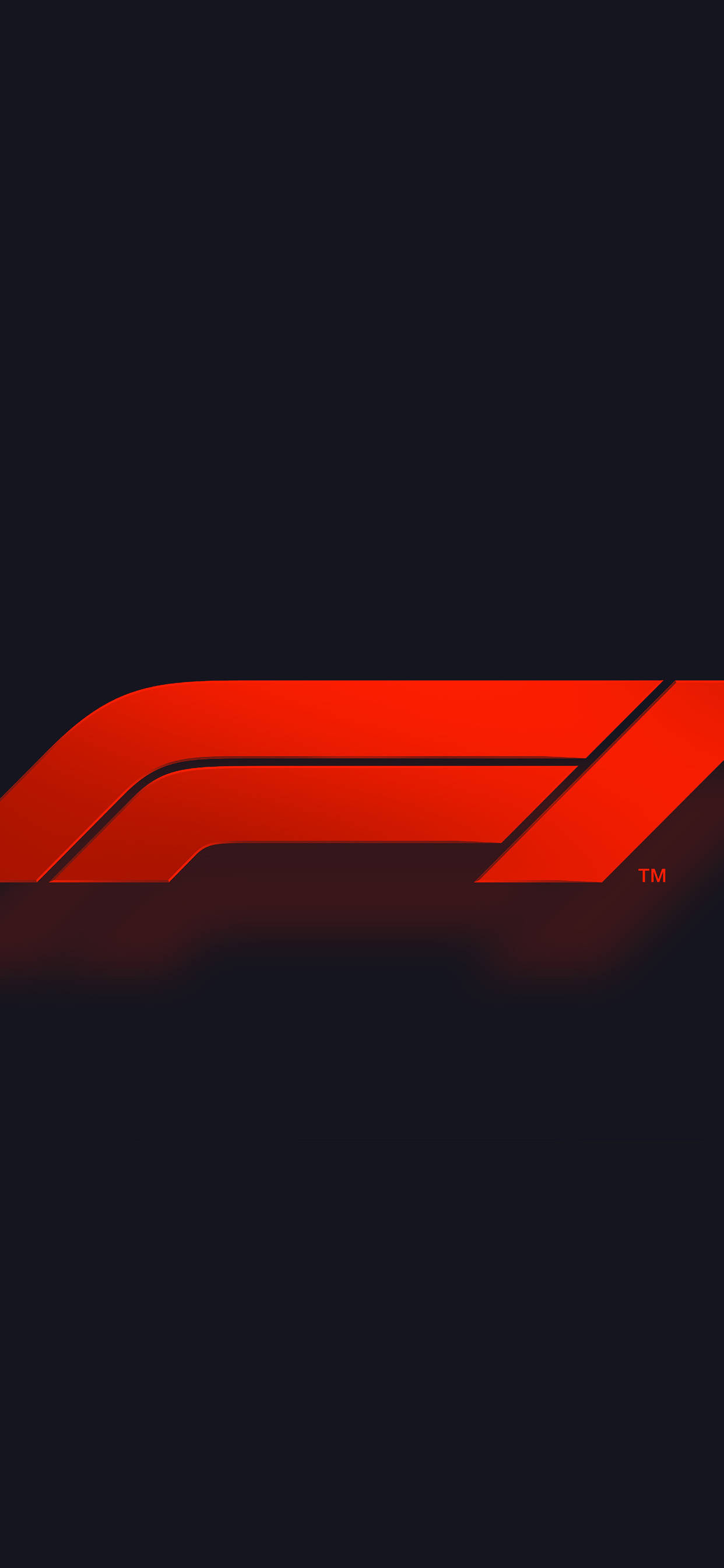 F1 Red Logo iPhone Picha ya Ukuta