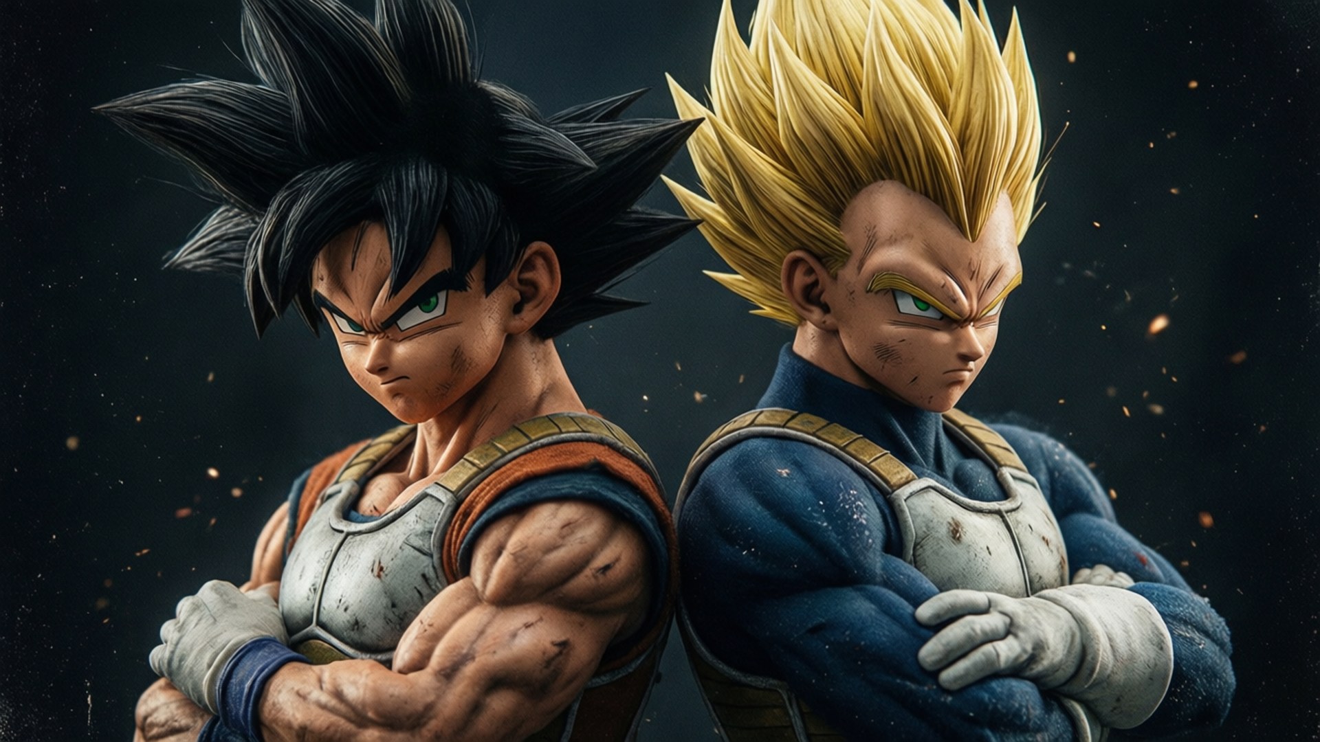 Fahari ya Saiyan Picha ya Ukuta