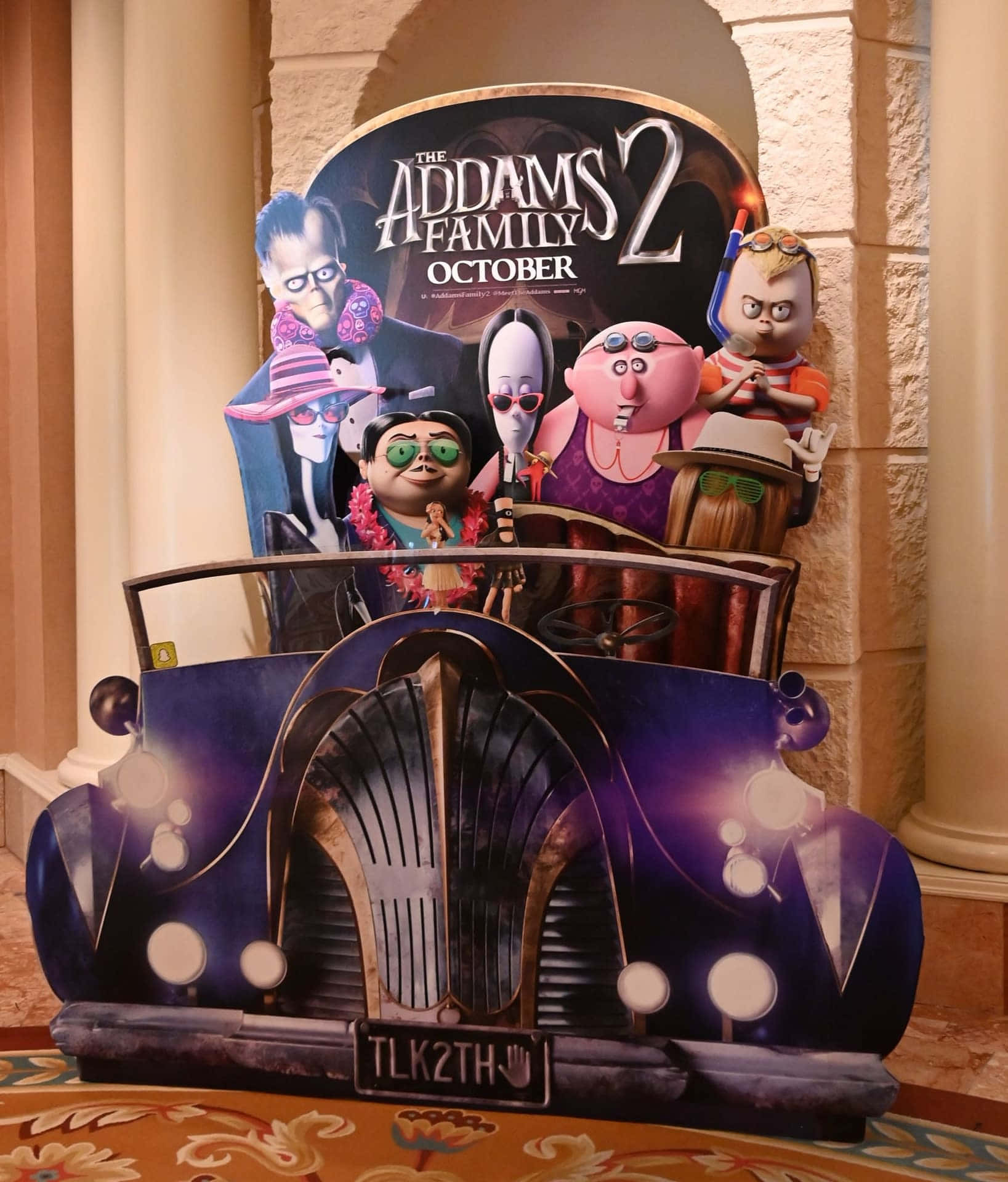 "Familia ya Addams" Picha ya Ukuta