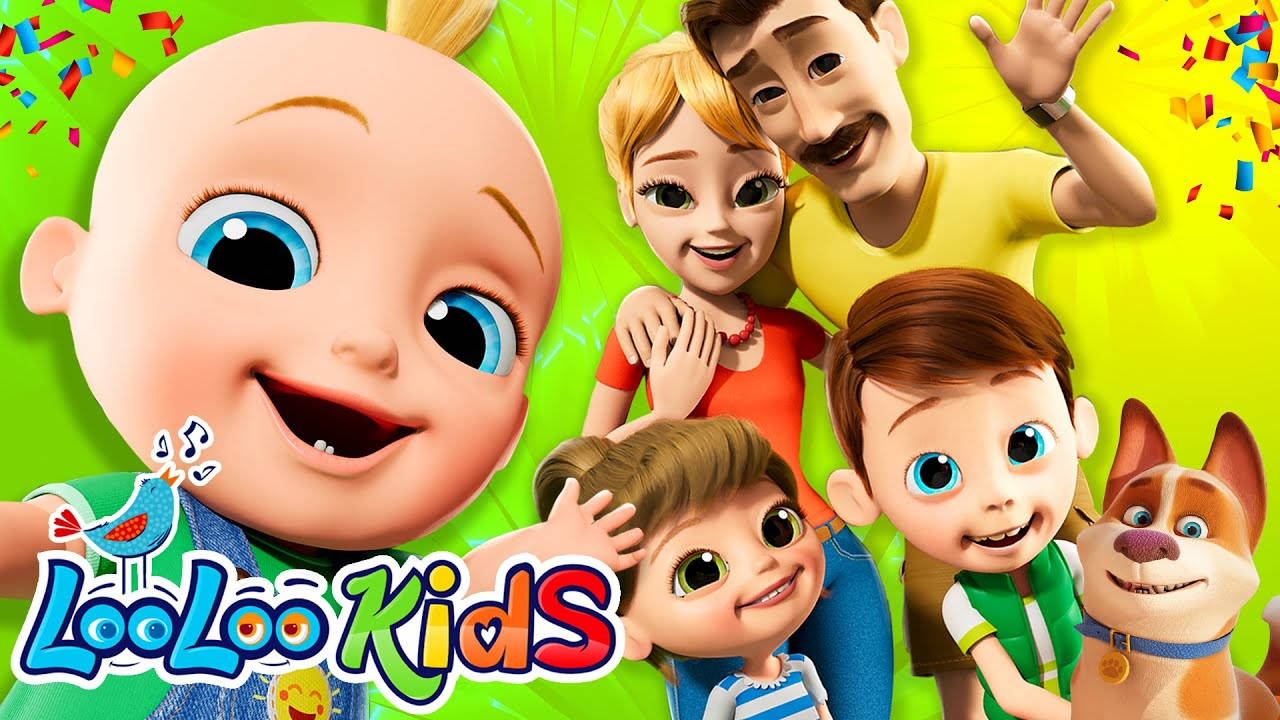 Familia ya Looloo Kids Picha ya Ukuta