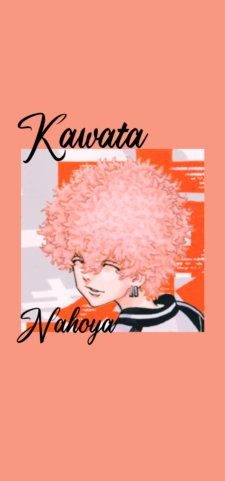 Fan Art ya Nahoya Kawata Picha ya Ukuta