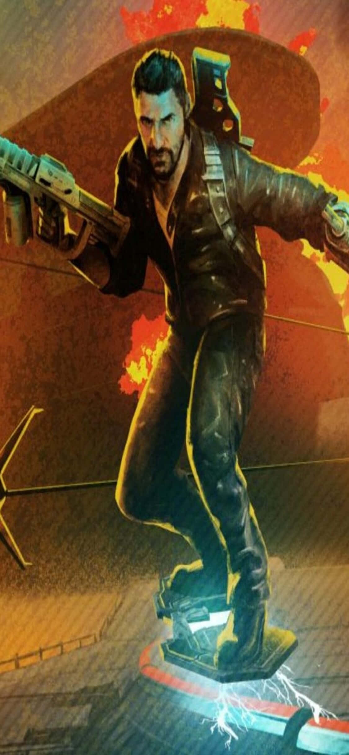 Fanya hisia ya mwendo wa kusisimua, wa kuvutia na Just Cause 4 Picha ya Ukuta