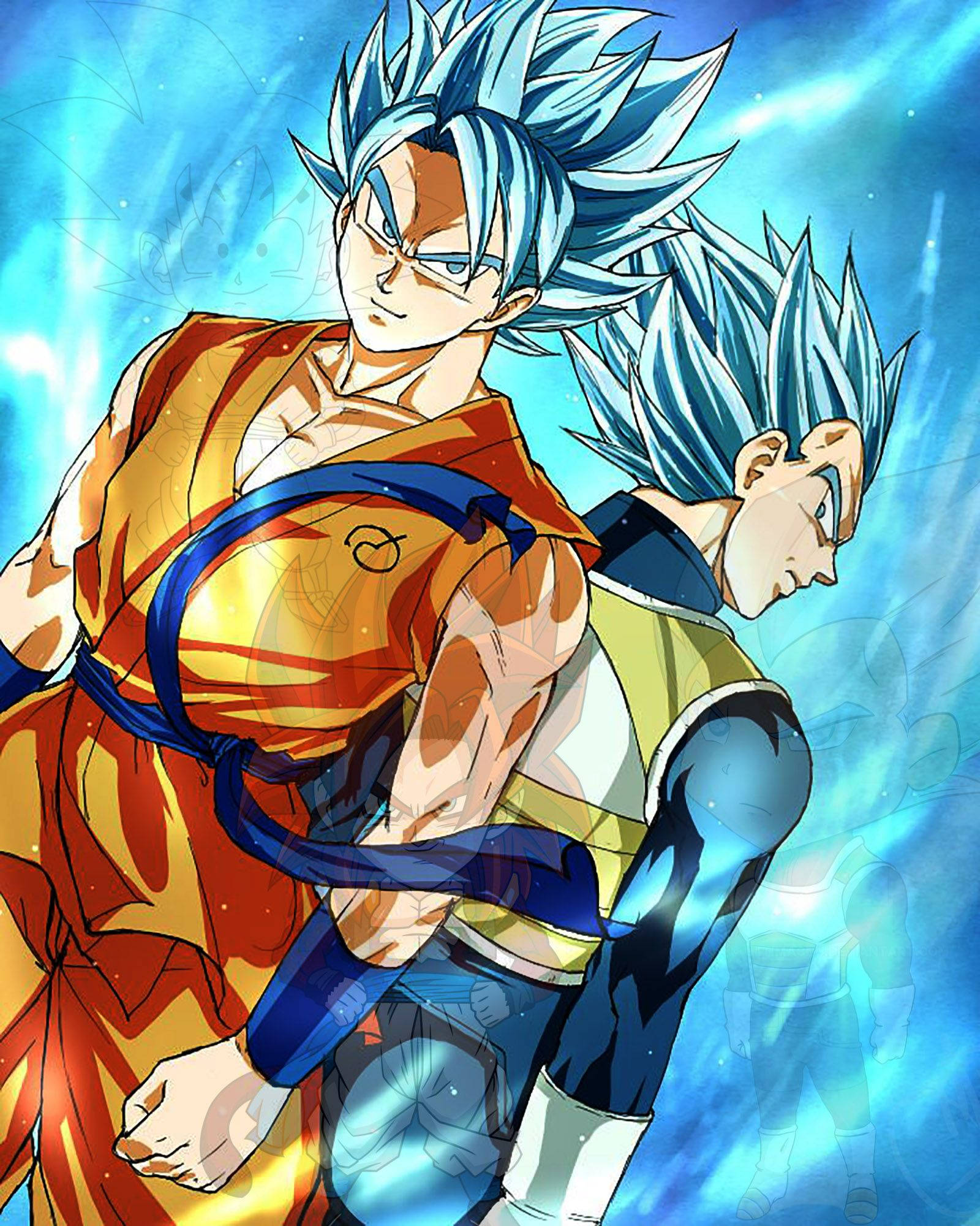 Fanya mazoezi kwa bidii na jitahidi kufikia viwango vya juu zaidi na Goku katika Dragon Ball Super! Picha ya Ukuta