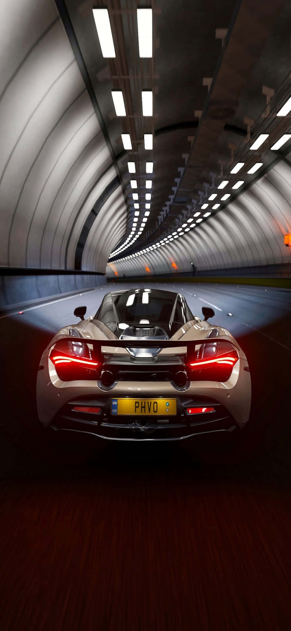 Fanya Nguvu ya McLaren 720s Katika Mikono Yako na iPhone Xs Picha ya Ukuta