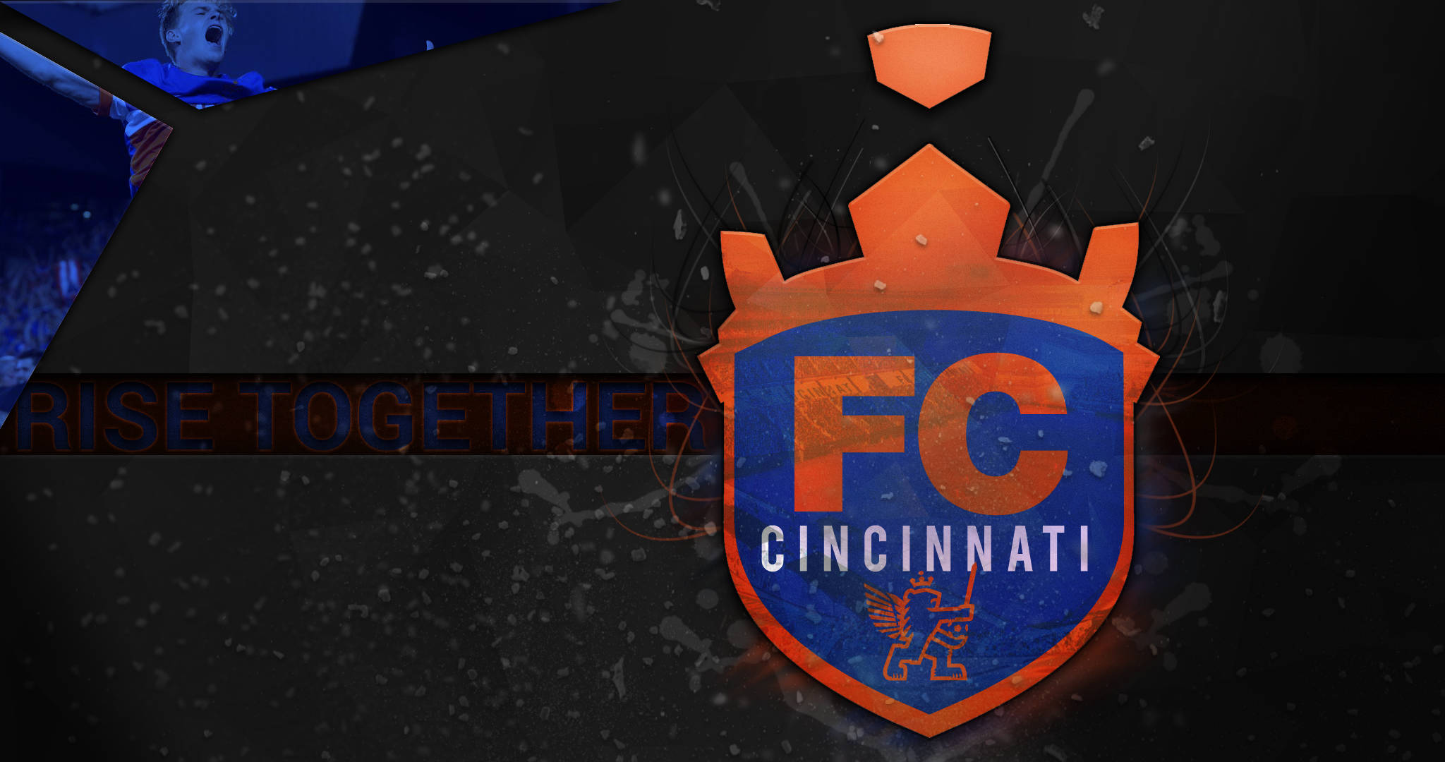 Fc Cincinnati Inuka Pamoja Picha ya Ukuta