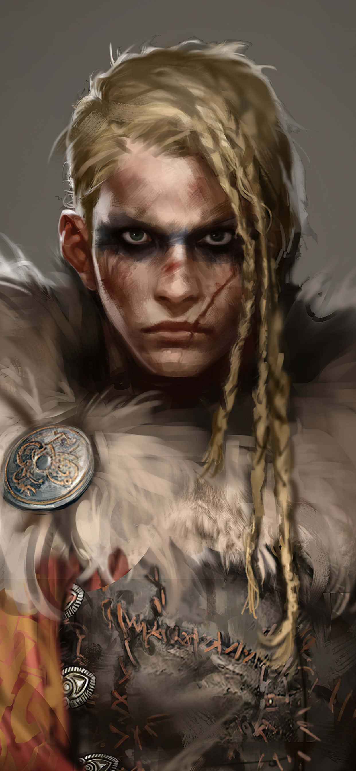 Eivor Mwanamke Viking iPhone Xs Max Assassin's Creed Valhalla Background Picha ya Ukuta