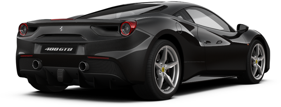 Ferrari488 G T B Nyuma Picha ya Ukuta