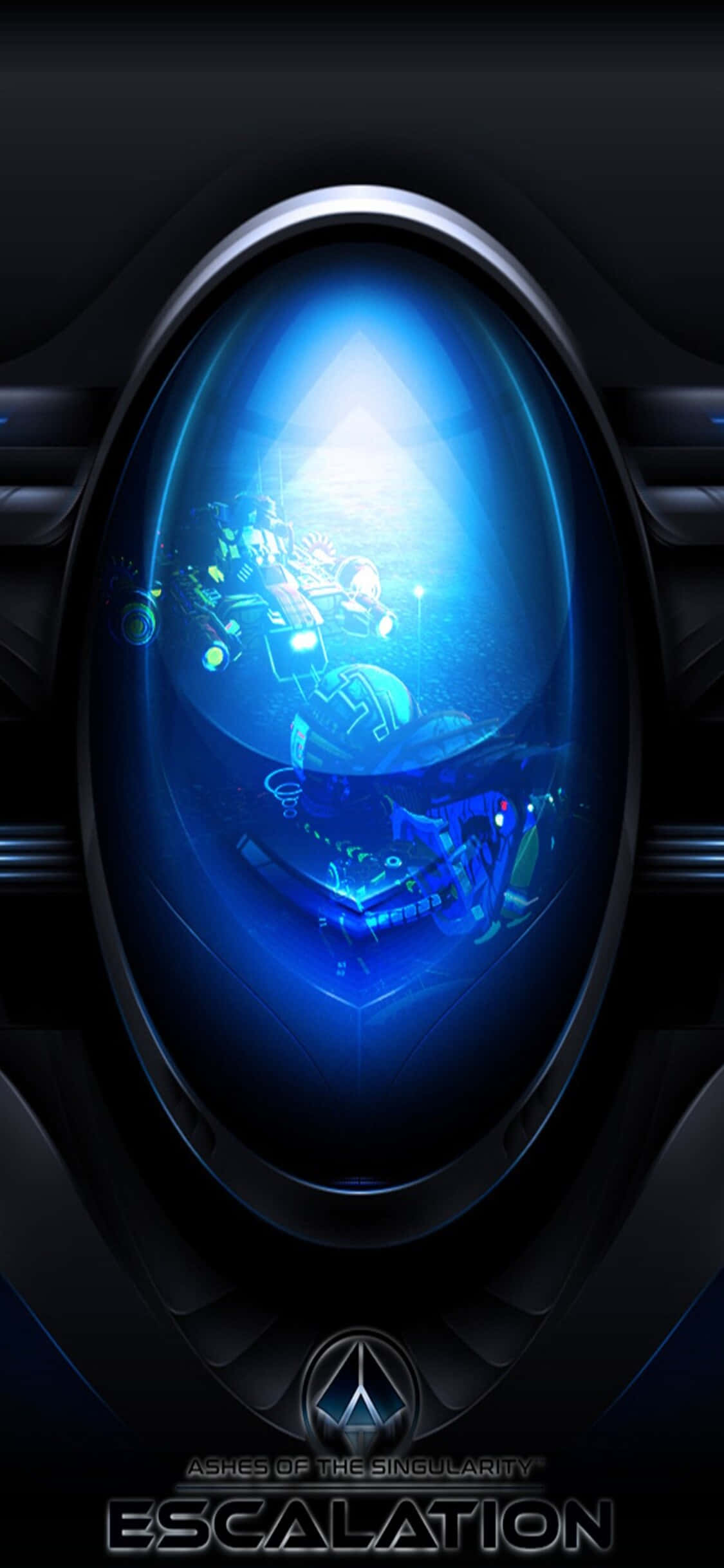 Fight the good fight with iPhone X's Ashes Of The Singularity. Picha ya Ukuta