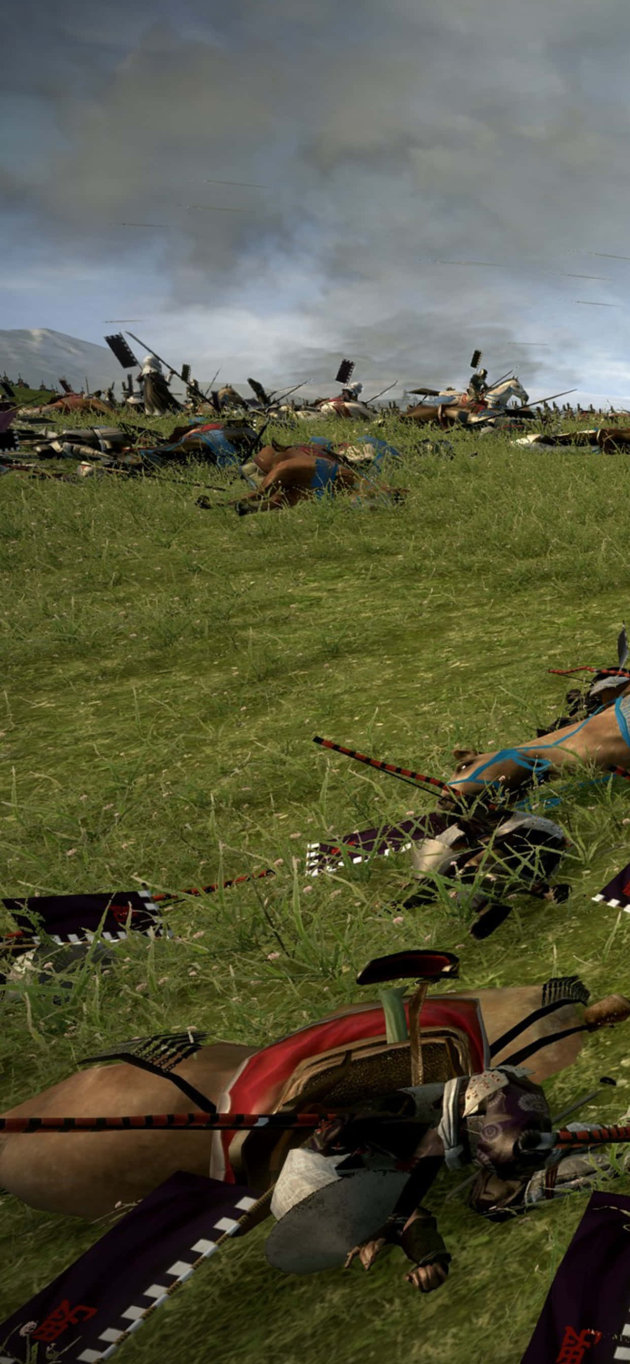 Piga hadi mauti na Total War Attila kwenye iPhone Xs Max yako Picha ya Ukuta
