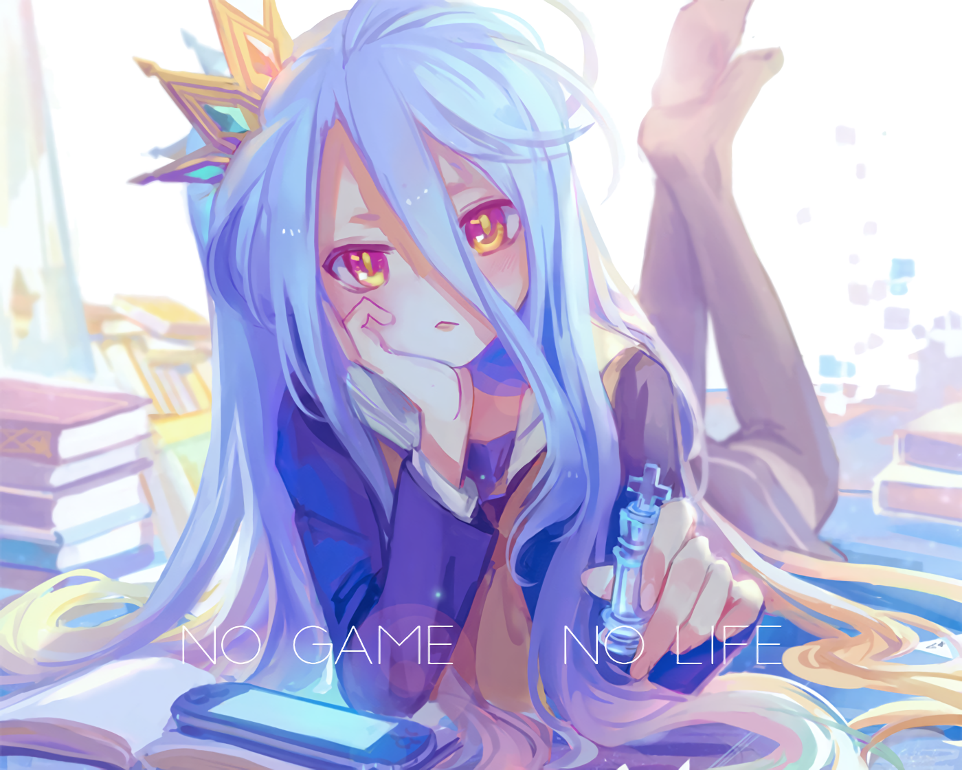 Fikra Ndogo Zinazoteka Ulimwengu Pekee - No Game No Life Picha ya Ukuta