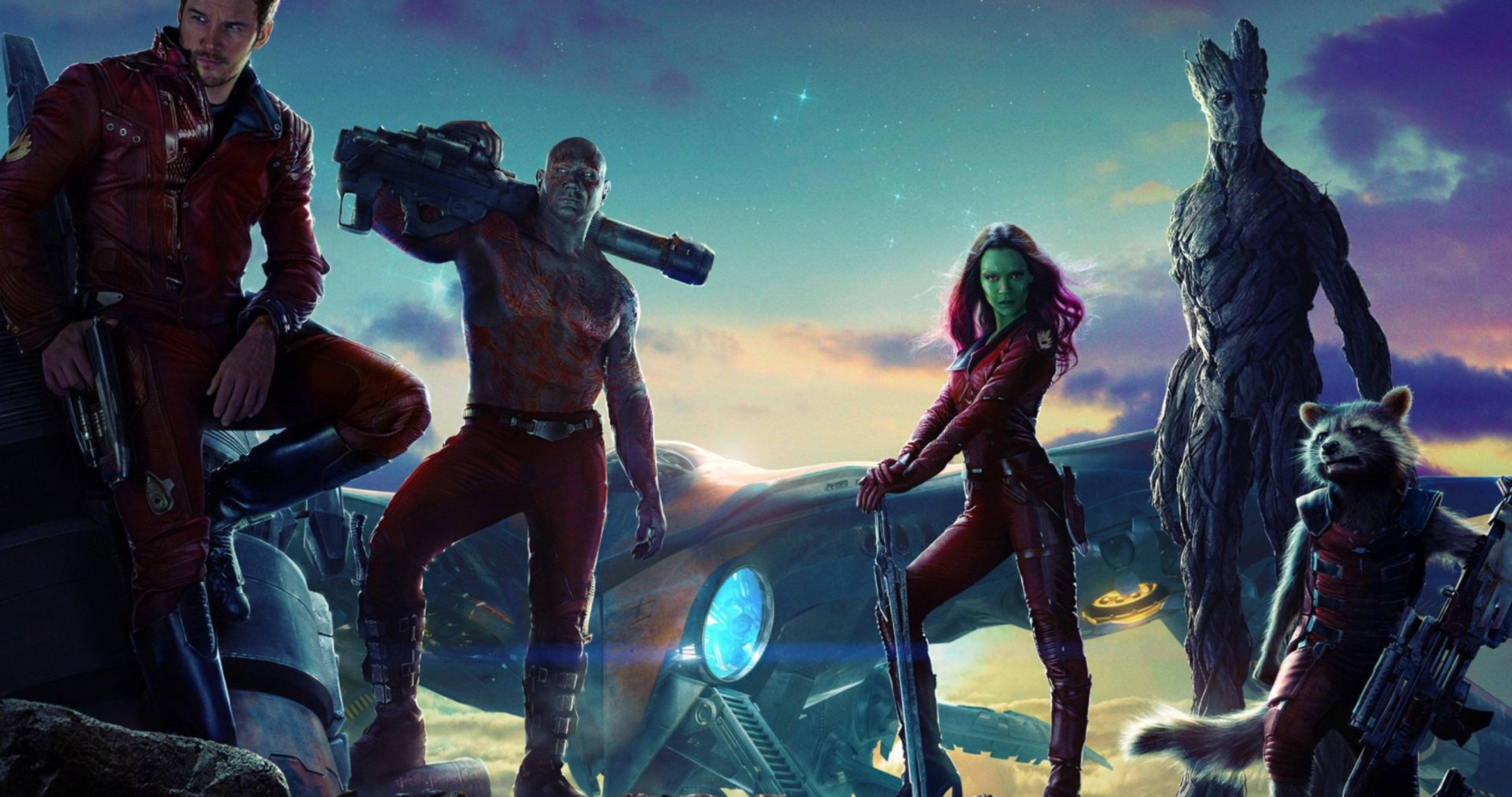 Filamu ya Hollywood ya Walinzi wa Galaxy Picha ya Ukuta