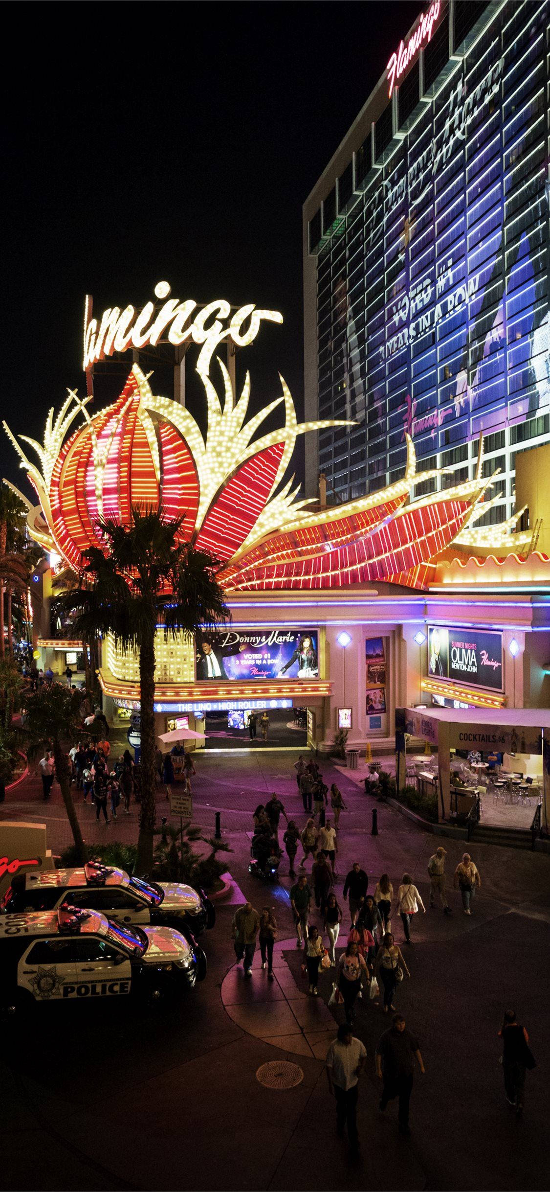 Flamingo Las Vegas Hotel And Casino iPhone Picha ya Ukuta