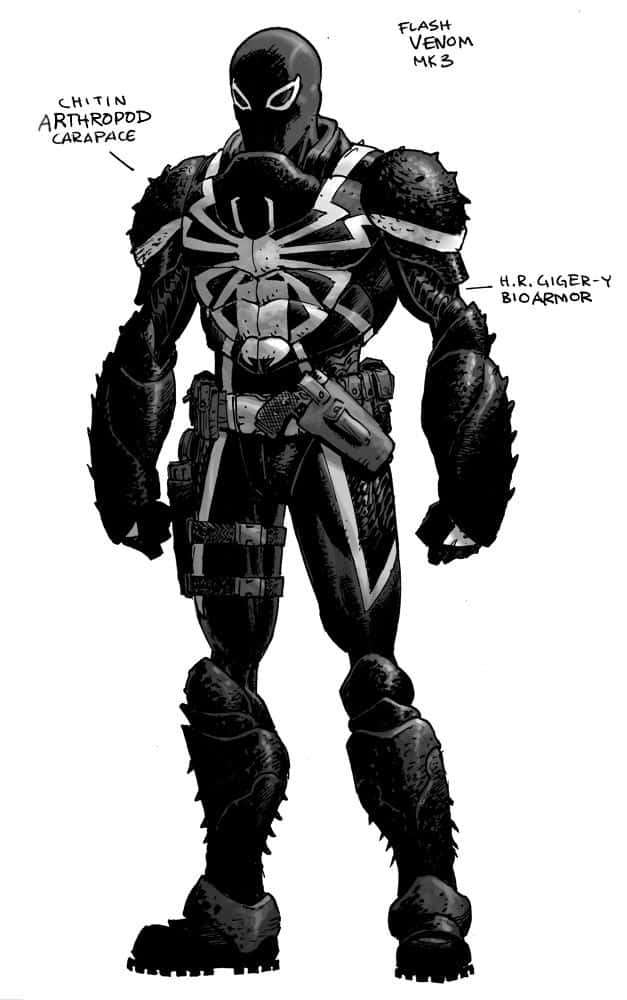 Flash Thompson - Vigilante Hero and Iconic Character Picha ya Ukuta