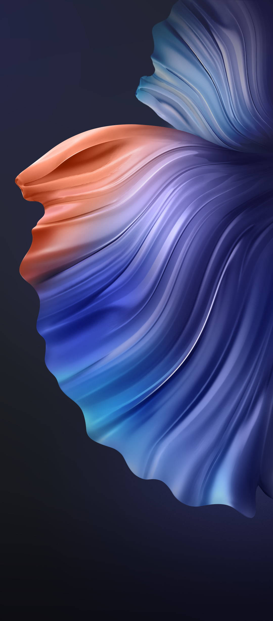 Flowy Colorful Pattern On Samsung Full HD Picha ya Ukuta