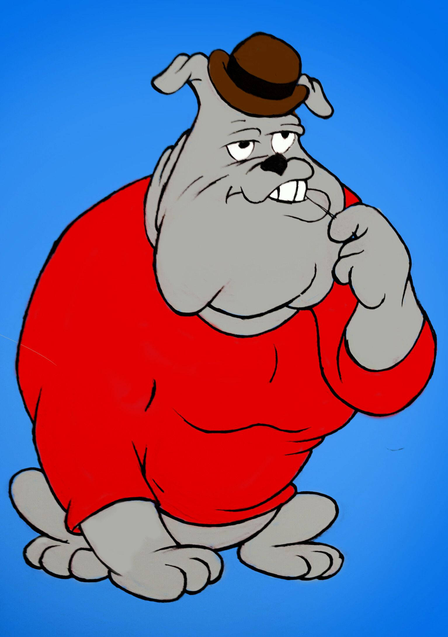 Foghorn Leghorn the lovable cartoon rooster Picha ya Ukuta
