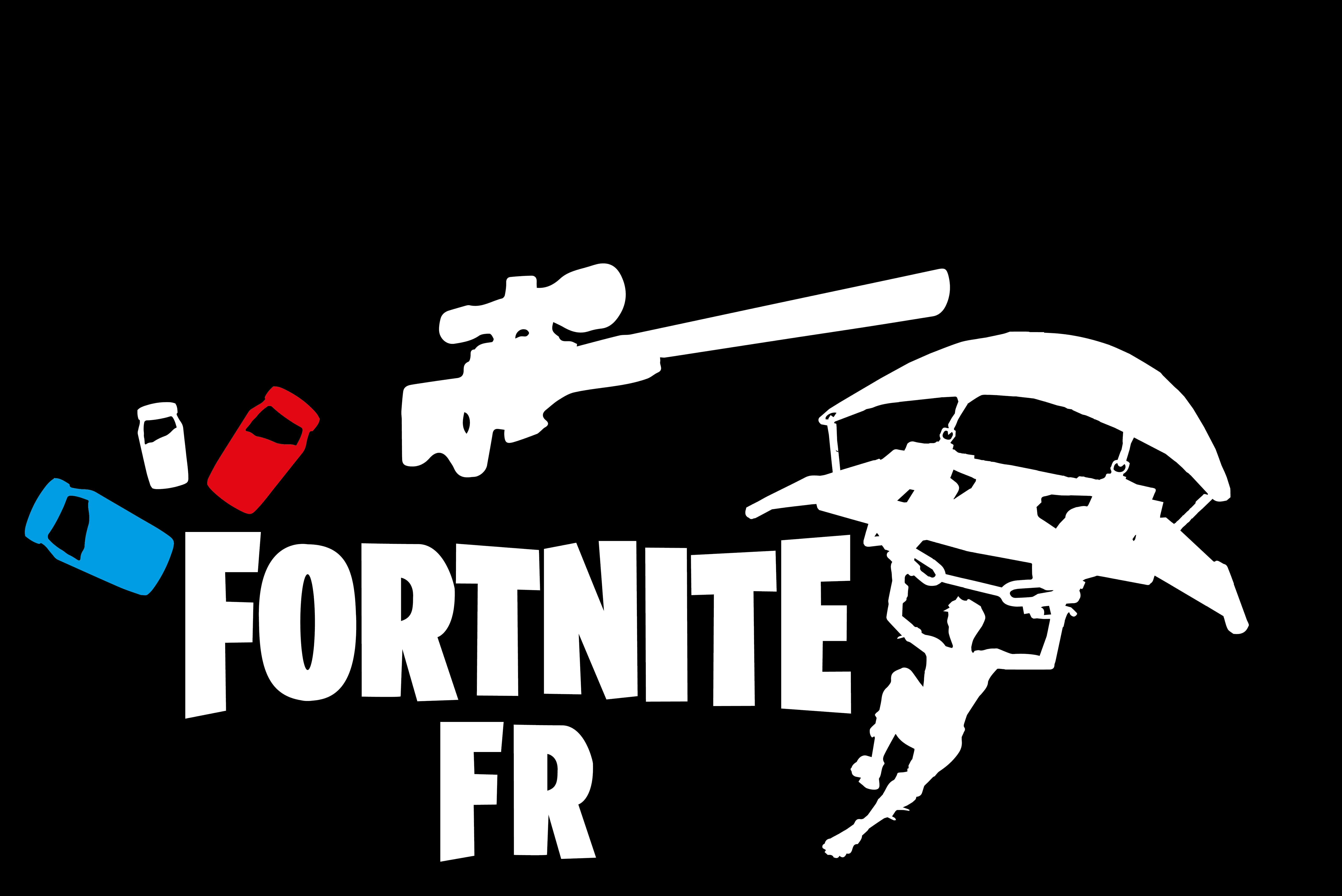 Fortnite F R Logo na Vifaa Picha ya Ukuta