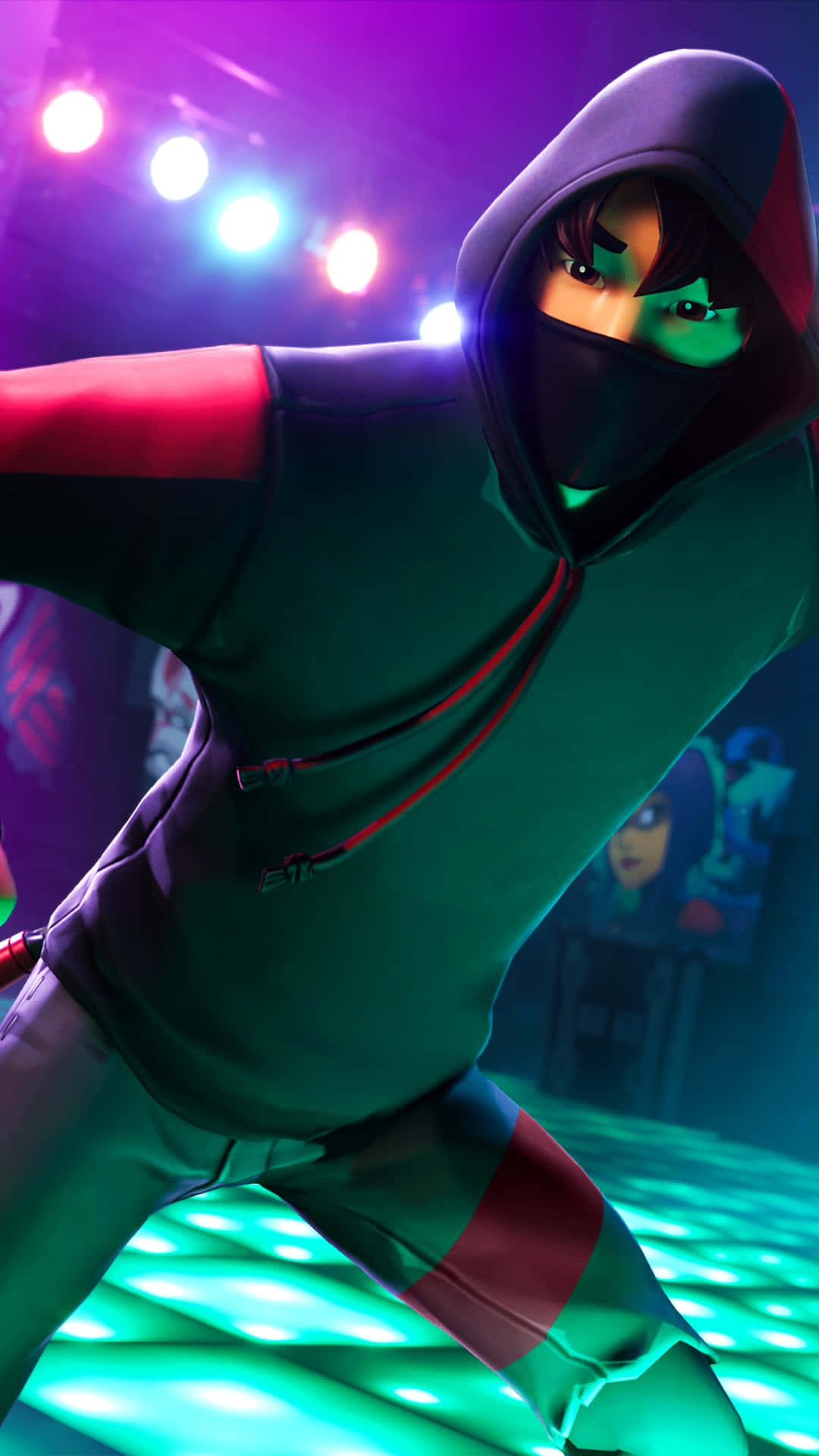 Fortnite Galaxy Ufu Uliwekwa Mdomo Picha ya Ukuta