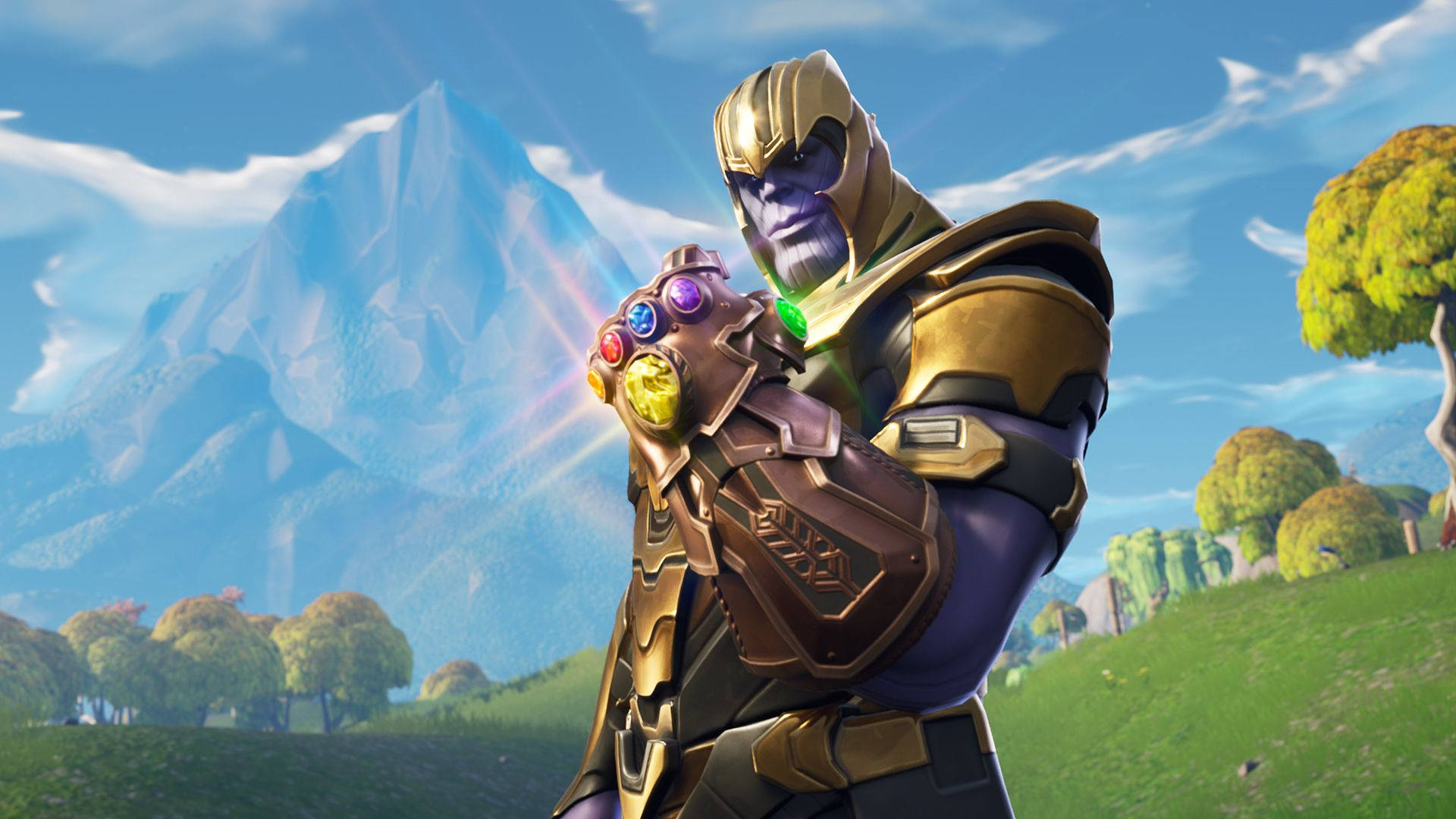 Fortnite Thanus HD Picha ya Ukuta