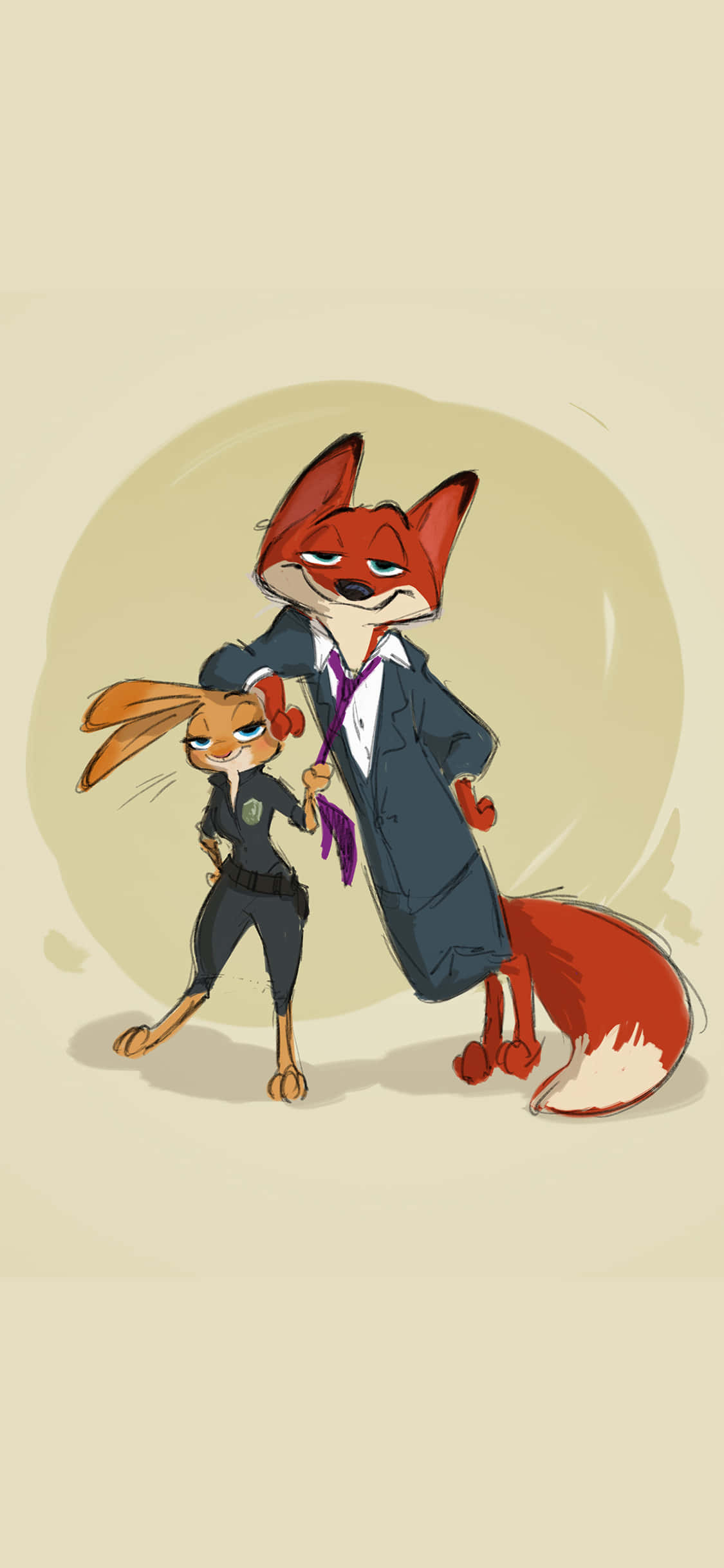 fox na foxes na sassy Picha ya Ukuta