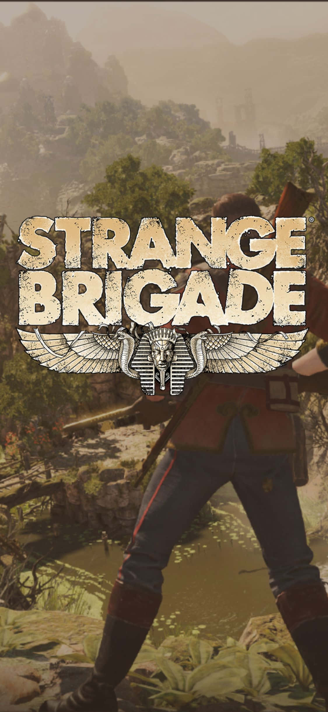 Frank Fairburne iPhone X Strange Brigade Background Picha ya Ukuta